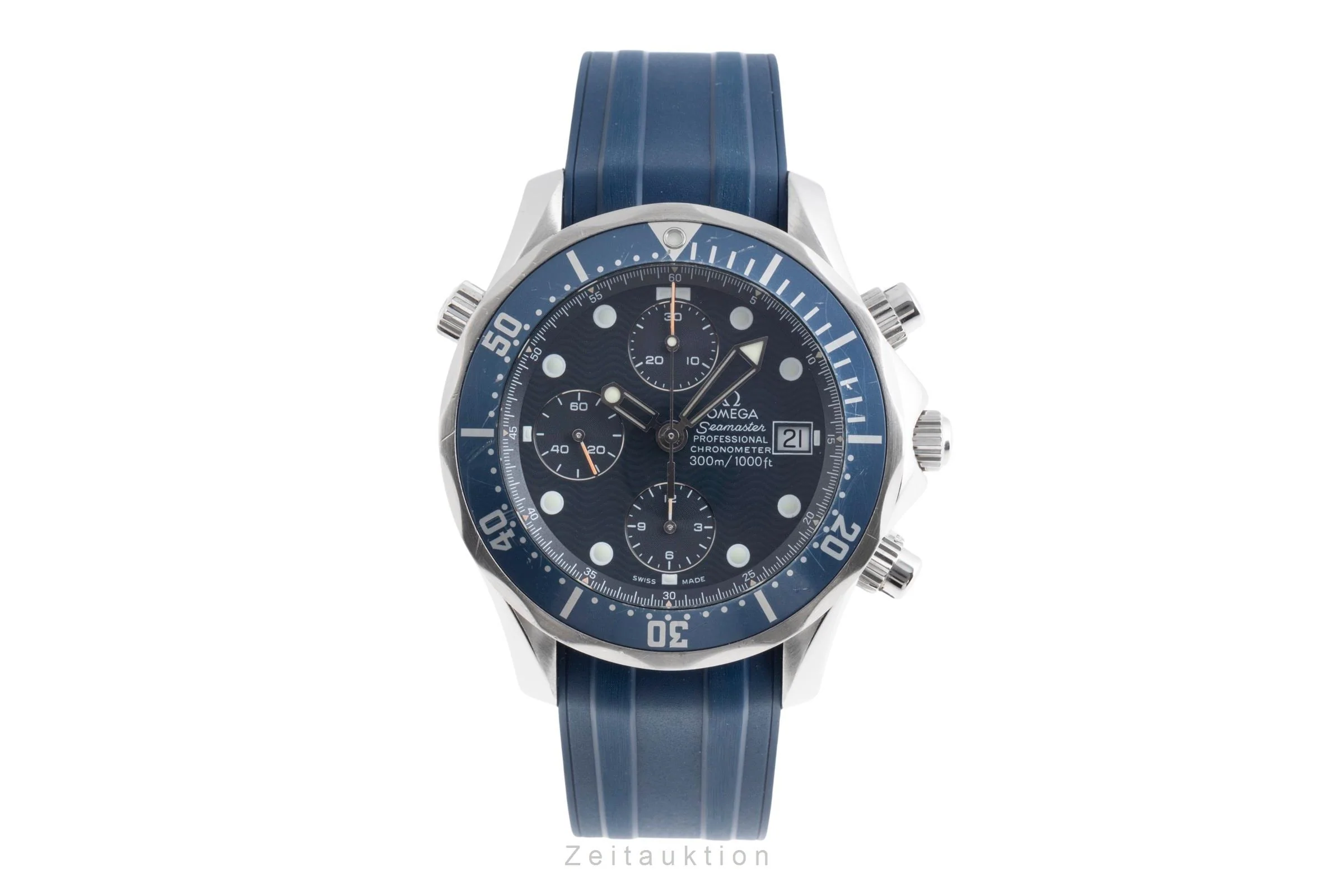Omega Seamaster chronograph steel automatic men's watch 2599.80.00 LP: 9000EUR  [2502418] - Image 5