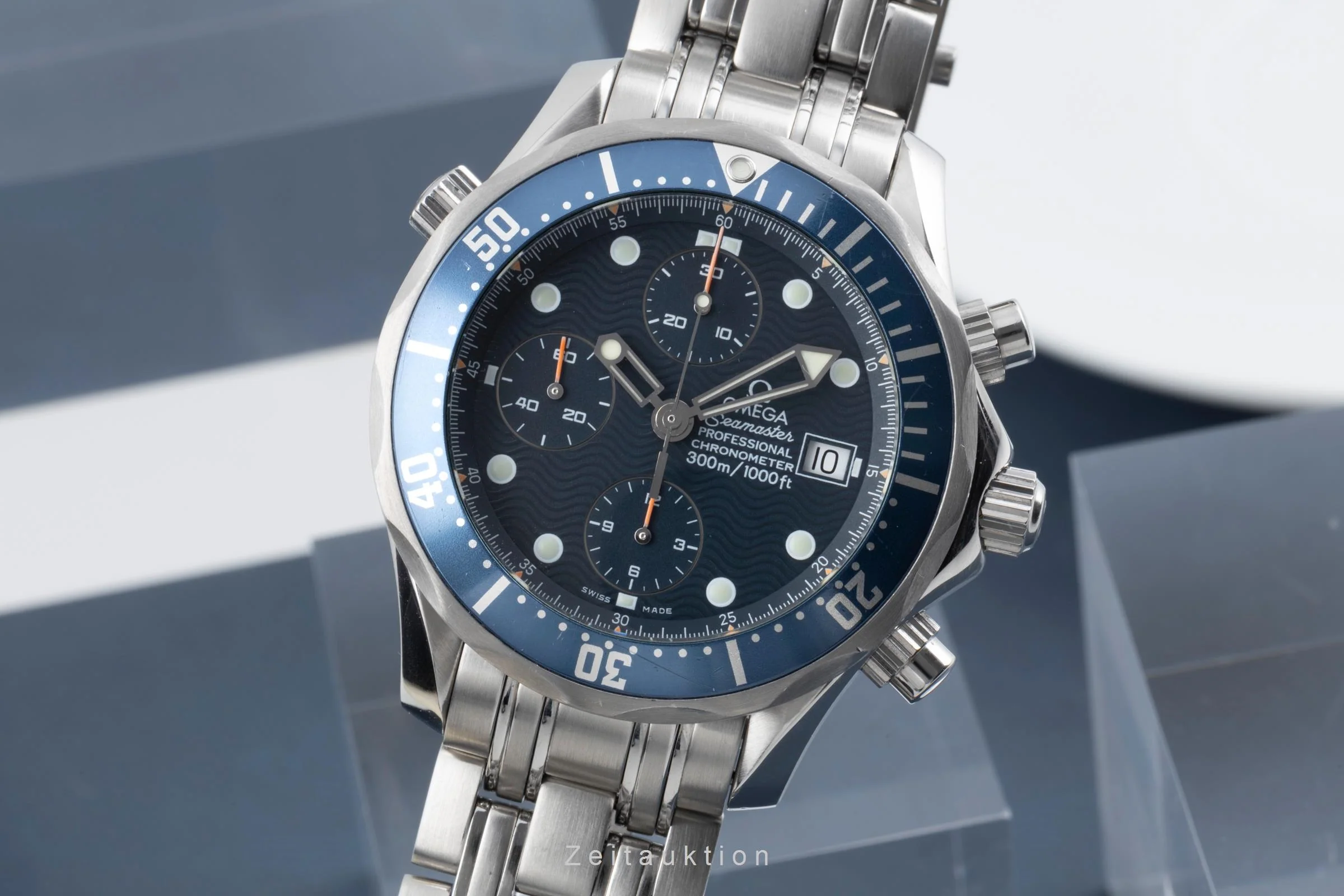 Omega Seamaster chronograph steel automatic men's watch 2599.80.00  [2504750] - Image 2