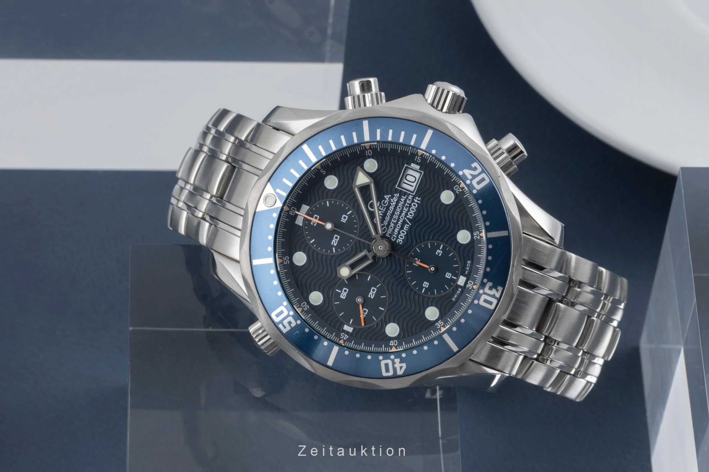 Omega Seamaster chronograph steel automatic men's watch 2599.80.00  [2504750] - Image 3