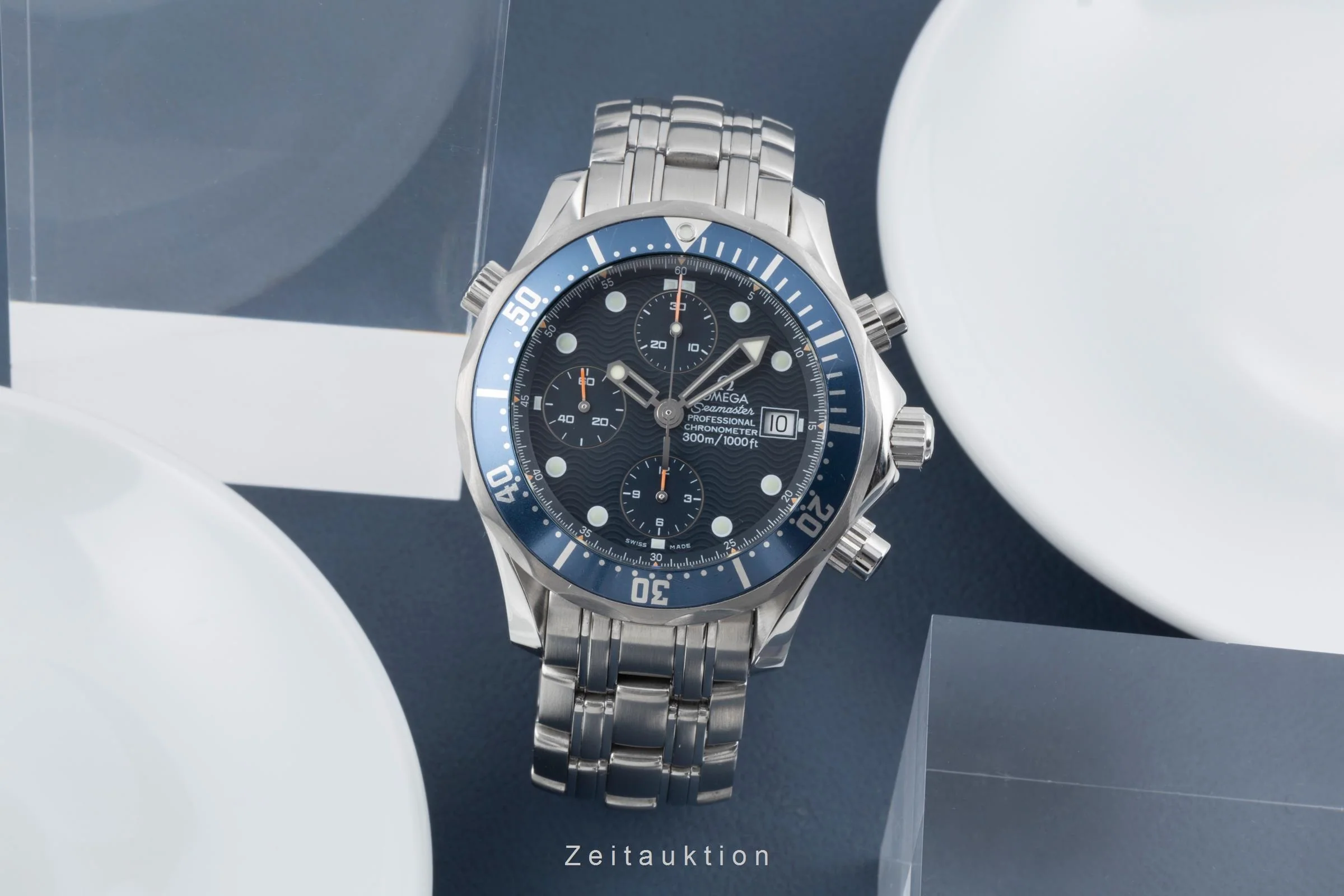 Omega Seamaster chronograph steel automatic men's watch 2599.80.00  [2504750] - Image 4