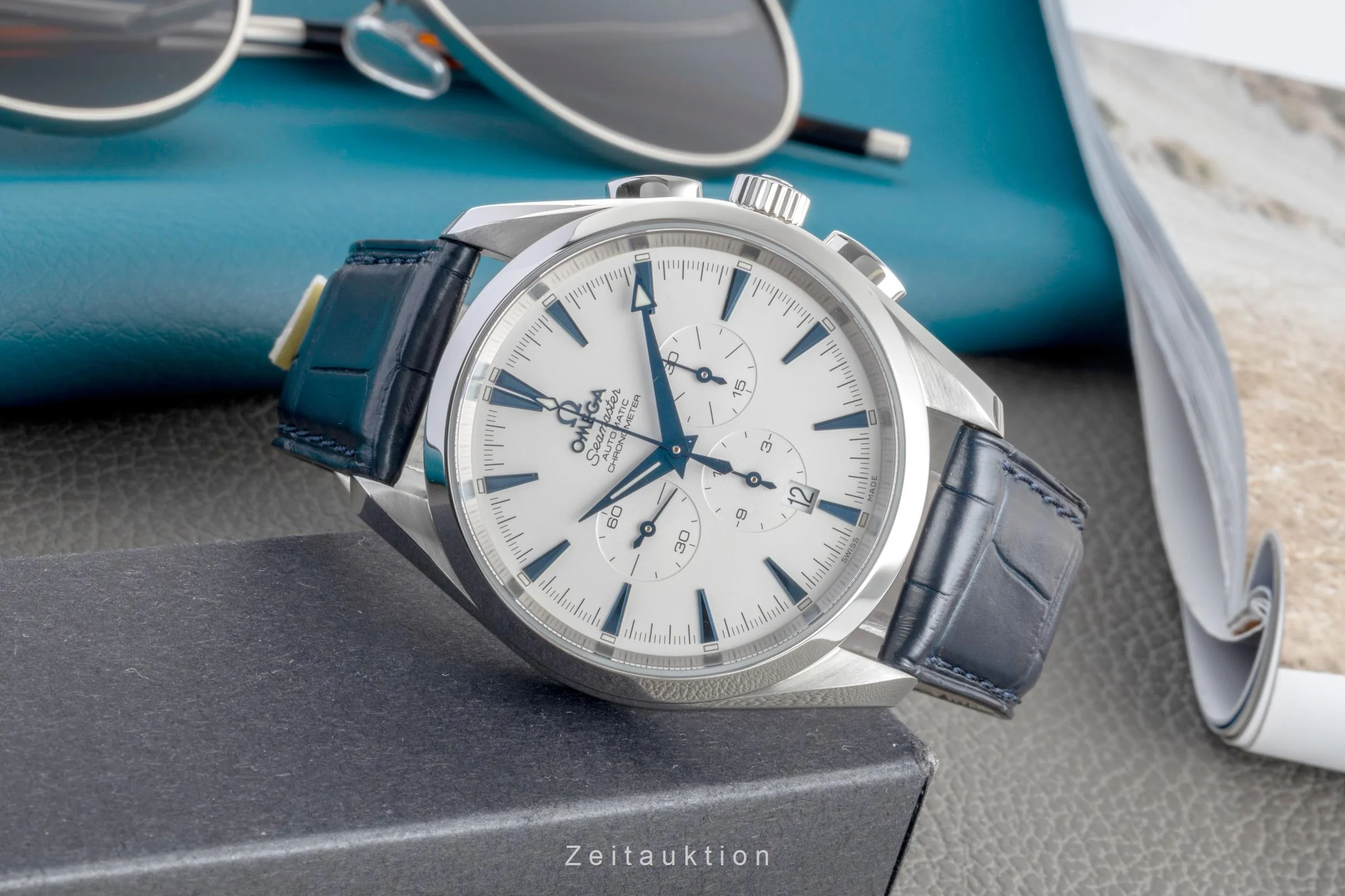 Omega Seamaster chronograph steel automatic men's watch 2812.30.31  [2505501] - Image 3