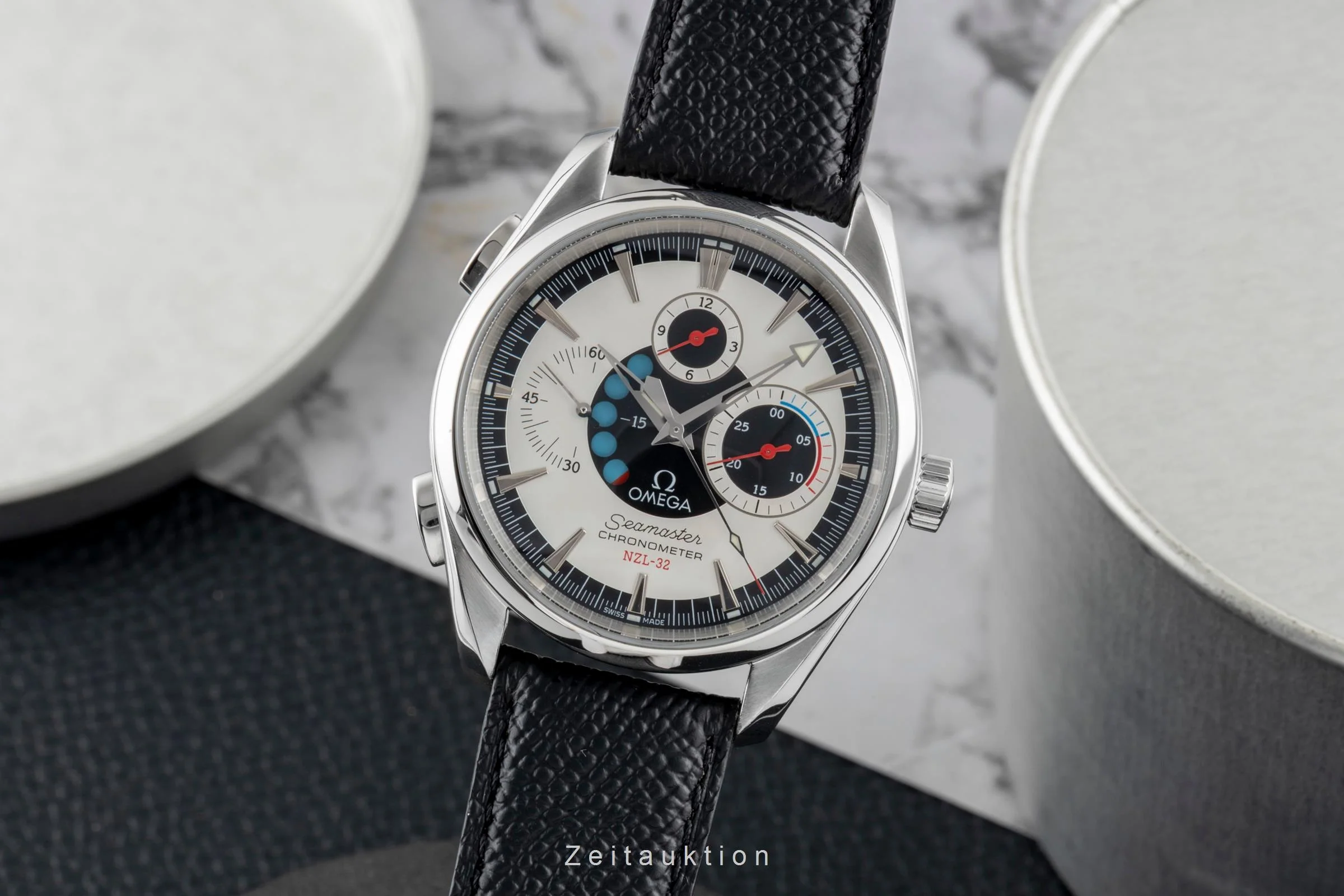 Omega Seamaster chronograph steel automatic men's watch 2813.30.81  [2600495] - Image 2