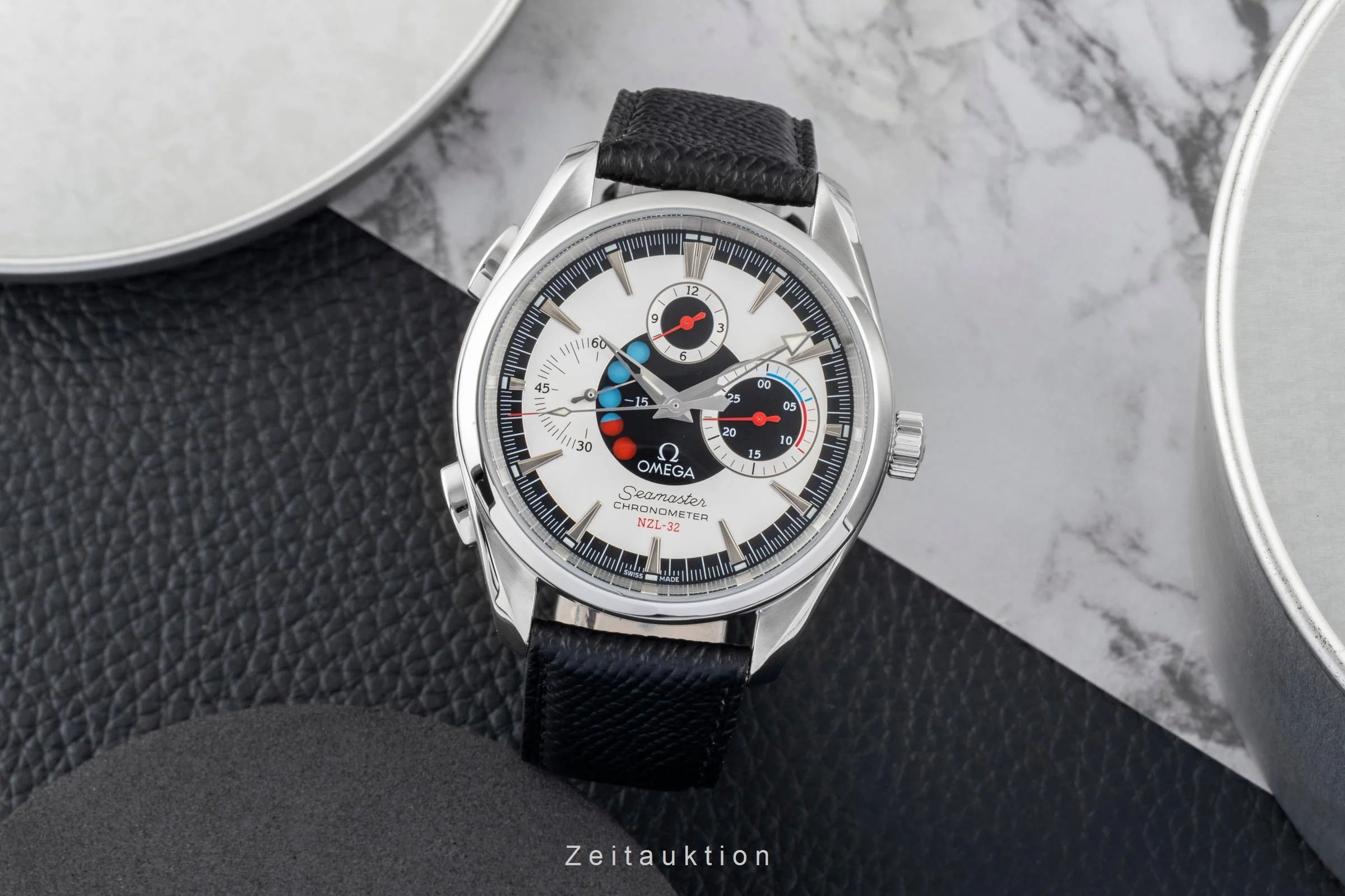 Omega Seamaster chronograph steel automatic men's watch 2813.30.81  [2600495] - Image 4