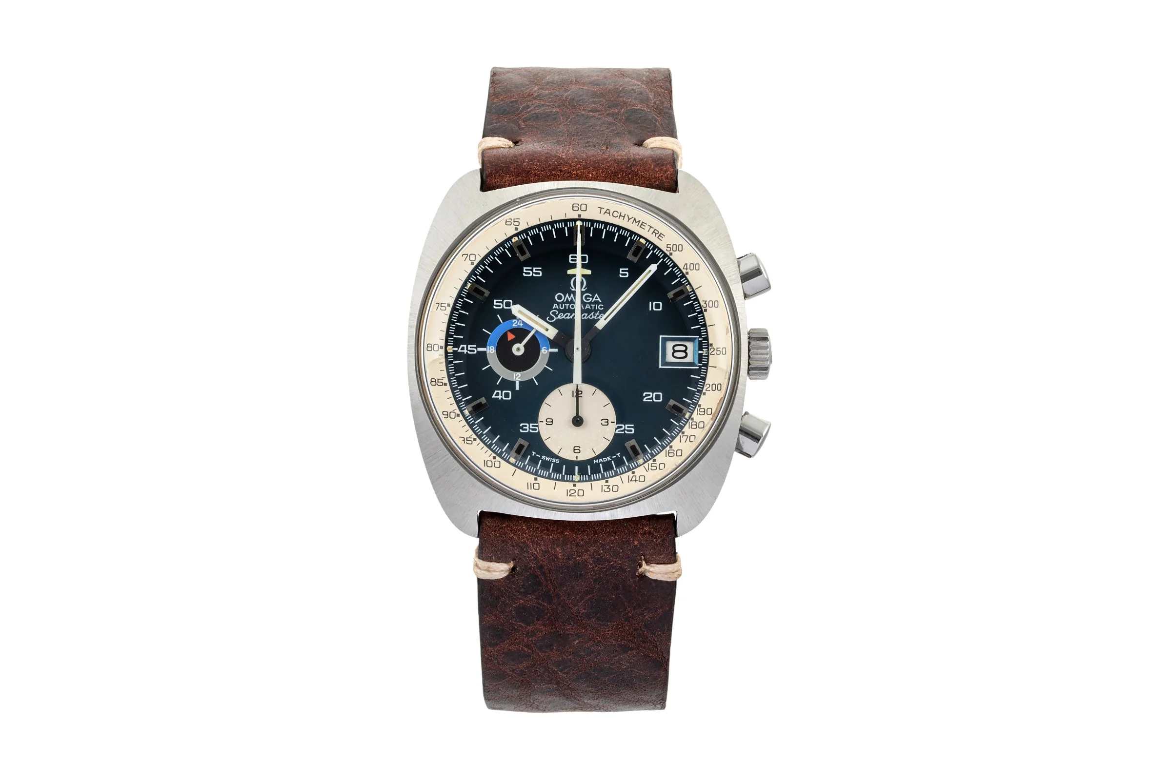 Omega Seamaster chronograph steel automatic men's watch ST 176.007 Vintage  [2401329] - Image 4