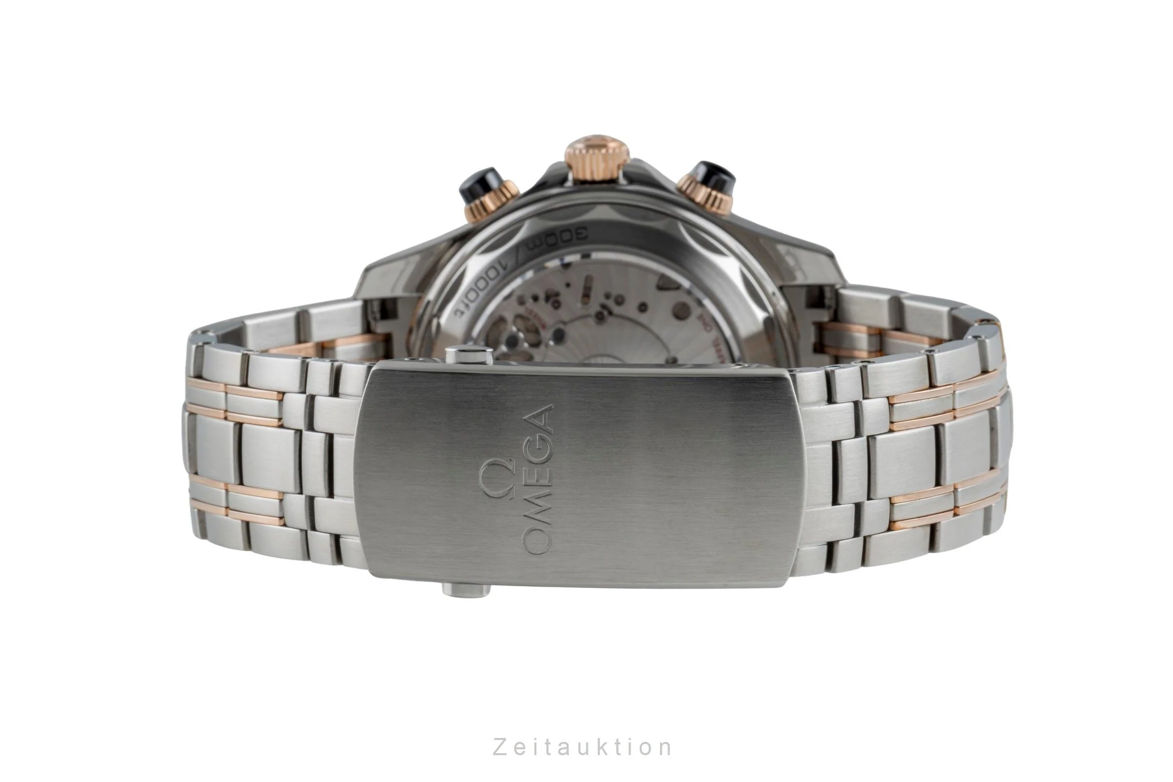 Omega Seamaster chronograph steel / gold automatic men's watch 210.20.44.51.01.001 LP: 17500EUR  [2506393] - Image 14