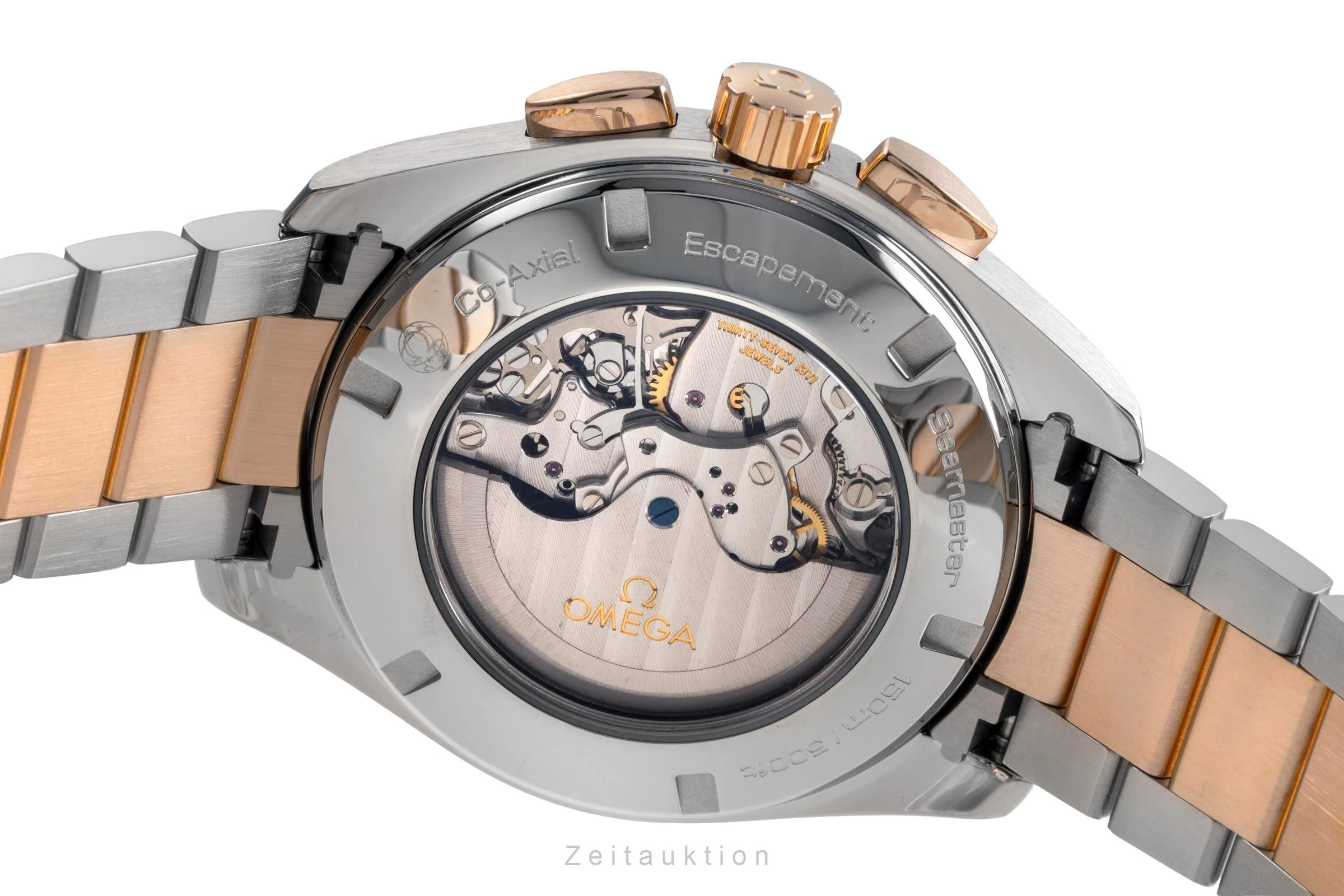 Omega Seamaster chronograph steel / gold automatic men's watch 231.20.44.50.06.001  [2504086] - Image 12