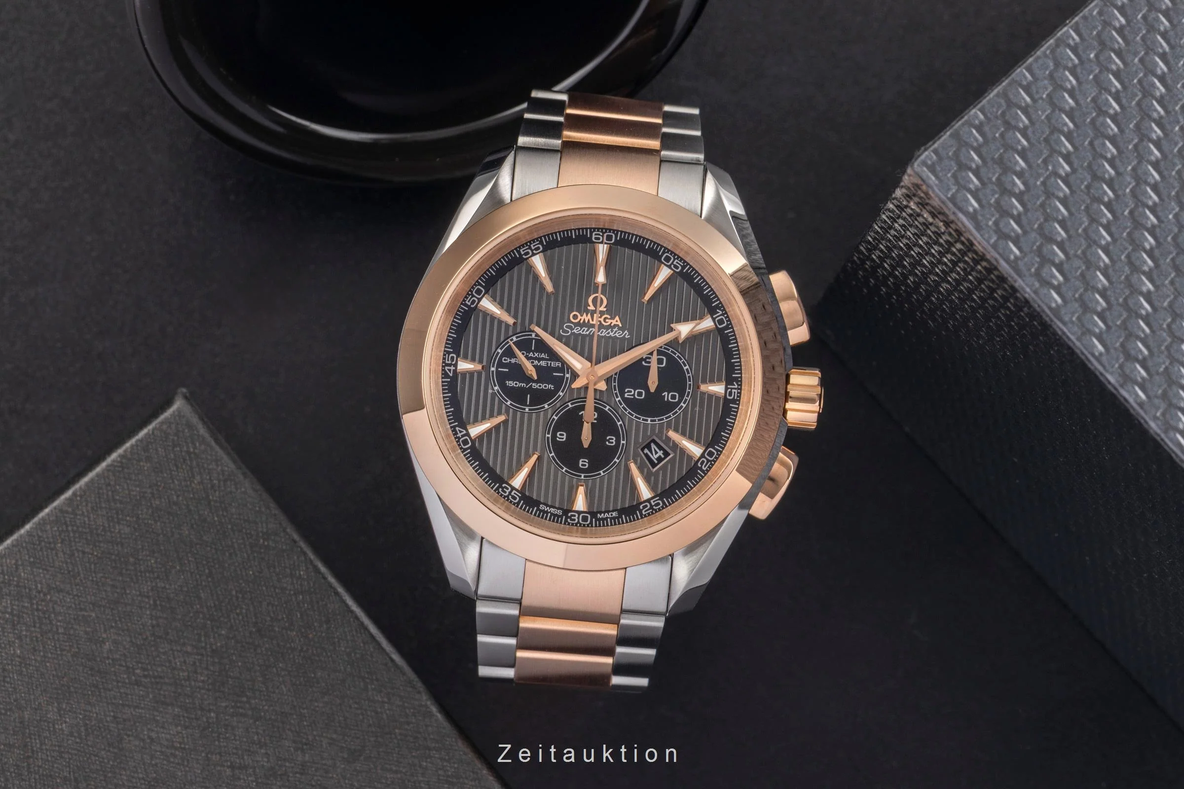 Omega Seamaster chronograph steel / gold automatic men's watch 231.20.44.50.06.001  [2504086] - Image 4