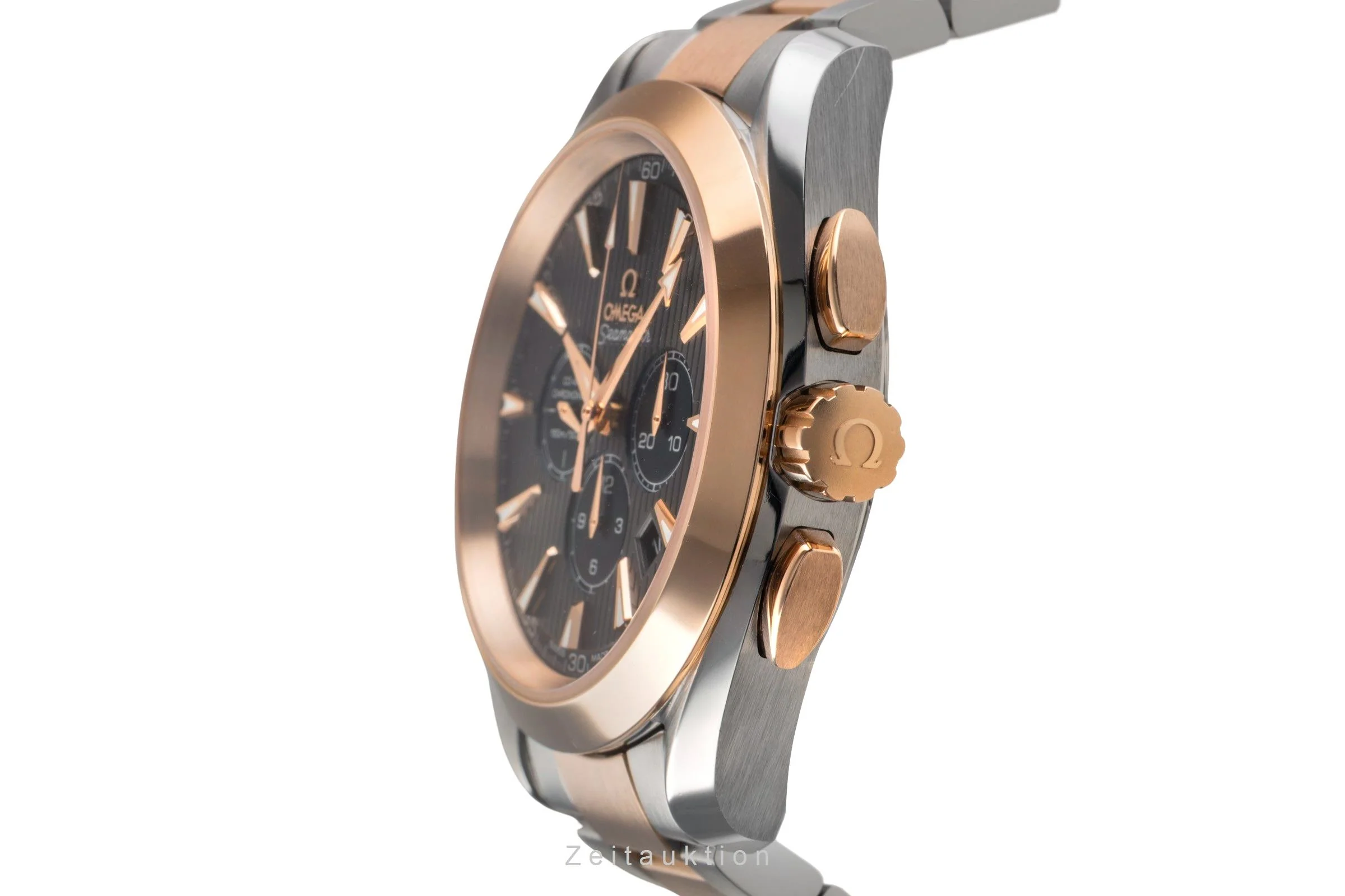 Omega Seamaster chronograph steel / gold automatic men's watch 231.20.44.50.06.001  [2504086] - Image 7