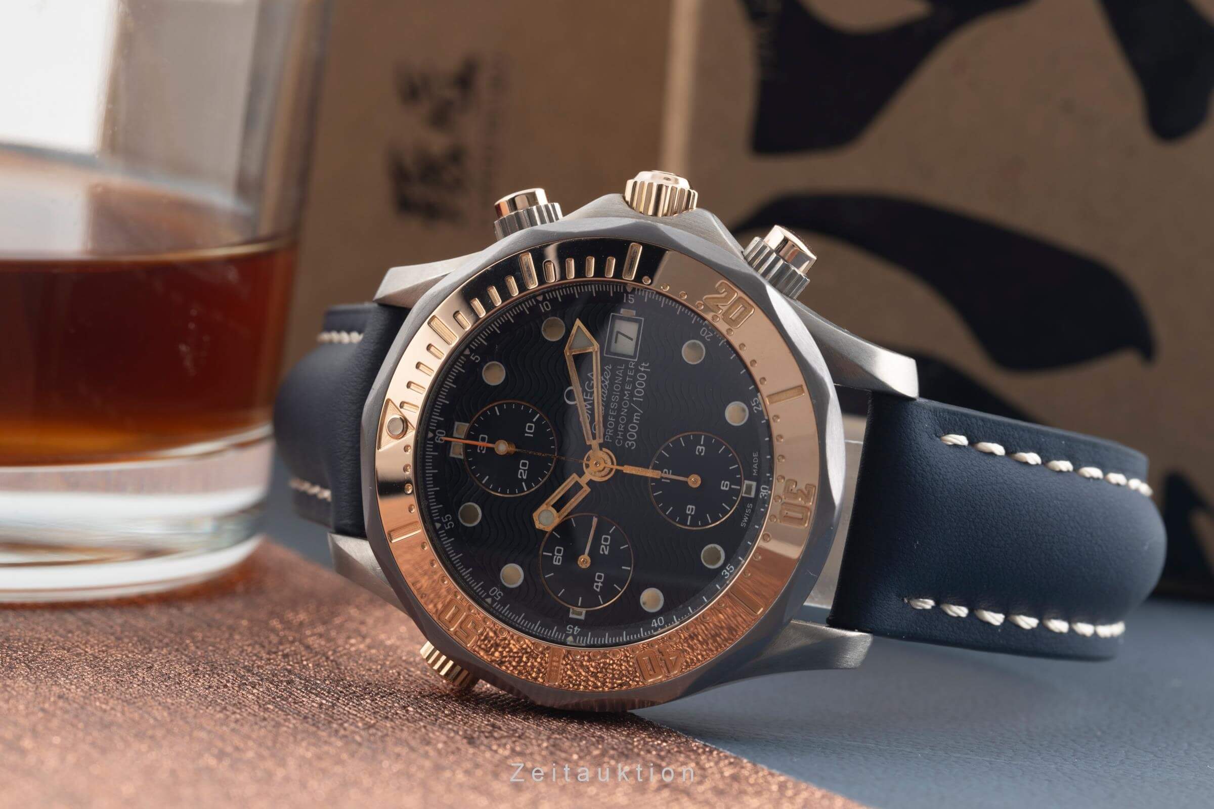 Omega Seamaster chronograph titanium / gold automatic men's watch 2296.80.00  [2501031] - Image 3