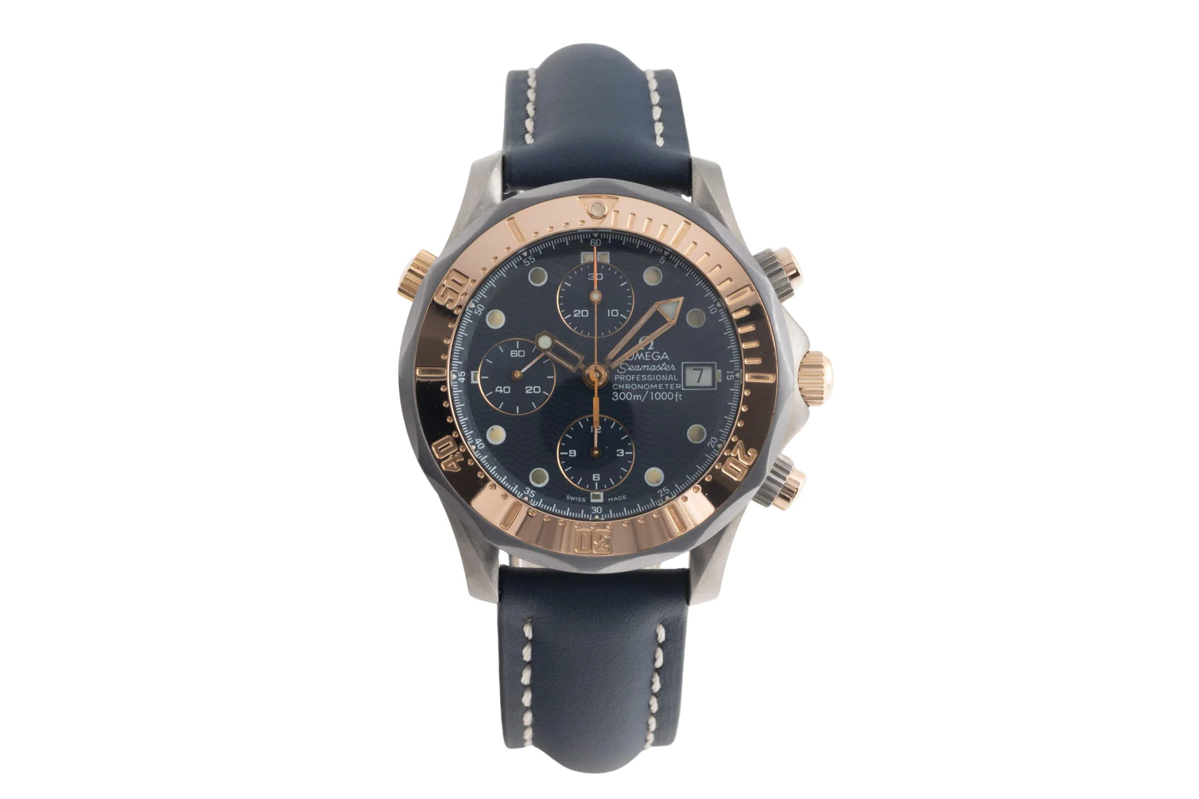 Omega Seamaster chronograph titanium / gold automatic men's watch 2296.80.00  [2501031] - Image 5