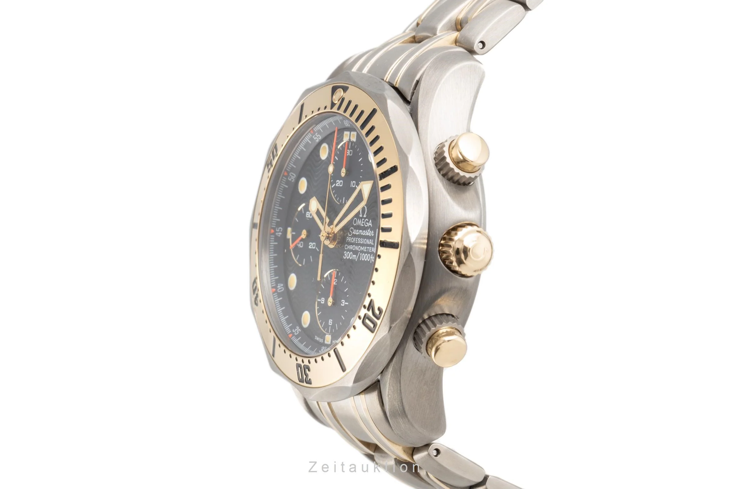 Omega Seamaster chronograph titanium / gold automatic men's watch 2296.80.00   TL 378.0504, 178.0504 LP: 16800EUR  [2102970] - Image 6