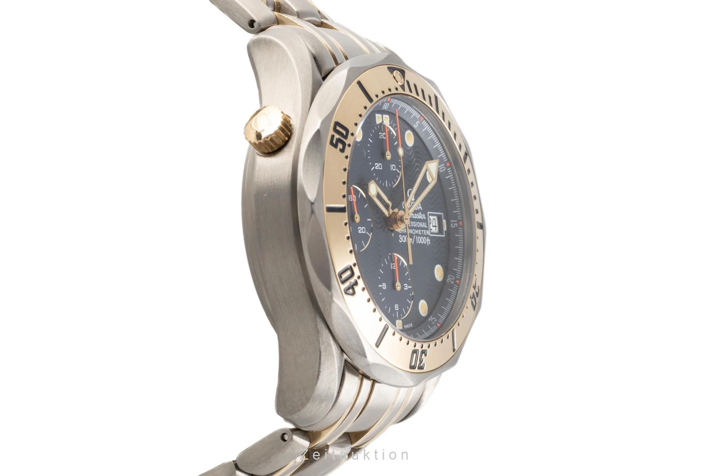 Omega Seamaster chronograph titanium / gold automatic men's watch 2296.80.00   TL 378.0504, 178.0504 LP: 16800EUR  [2102970] - Image 7