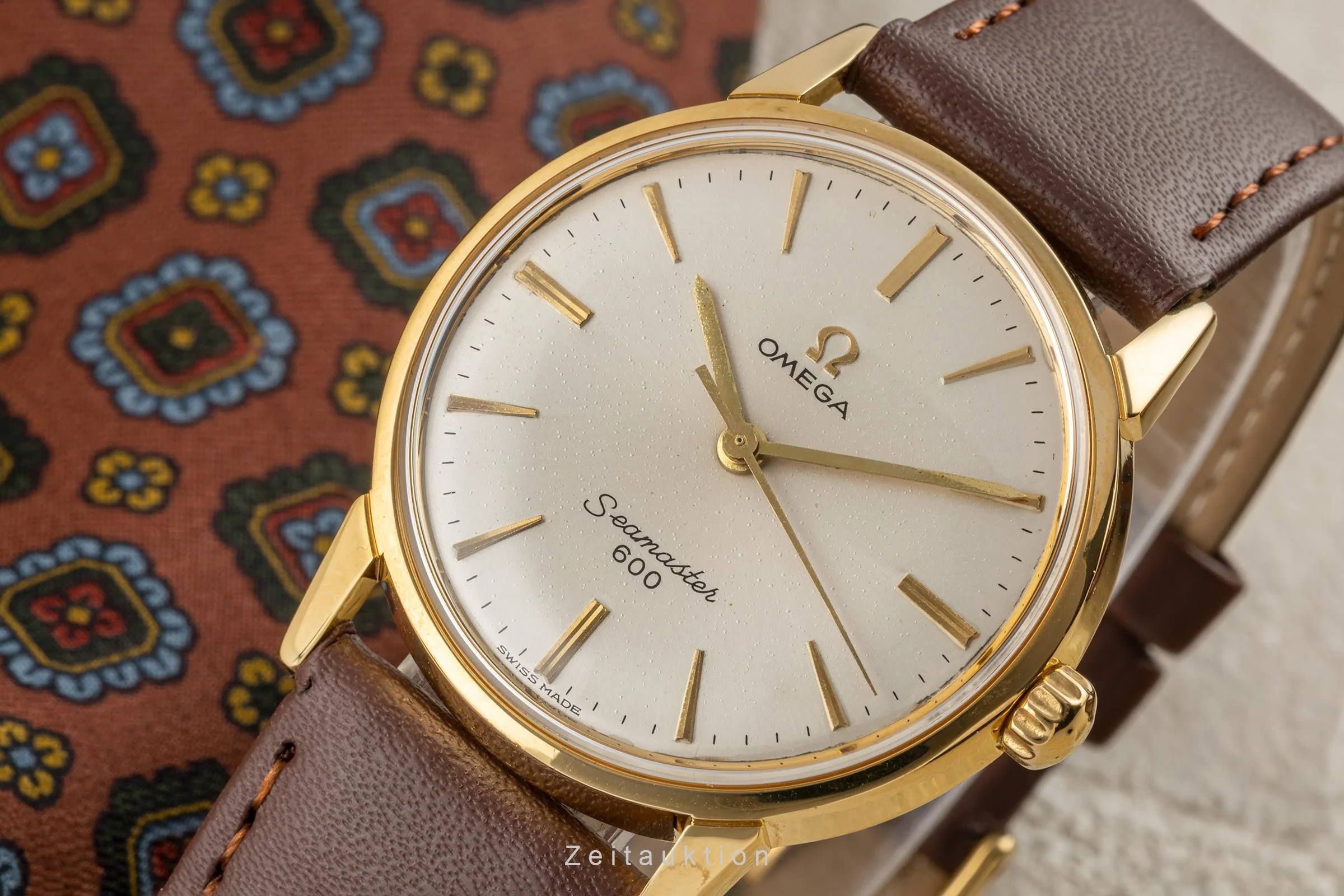 Omega Seamaster gilt-brass manual winding men's watch 135.012  [2304609] - Image 11