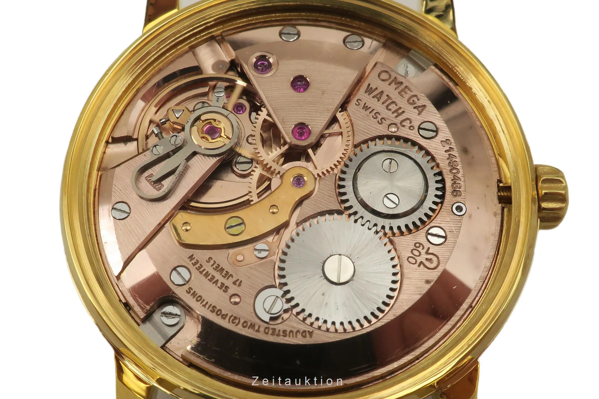 Omega Seamaster gilt-brass manual winding men's watch 135.012  [2304609] - Image 14