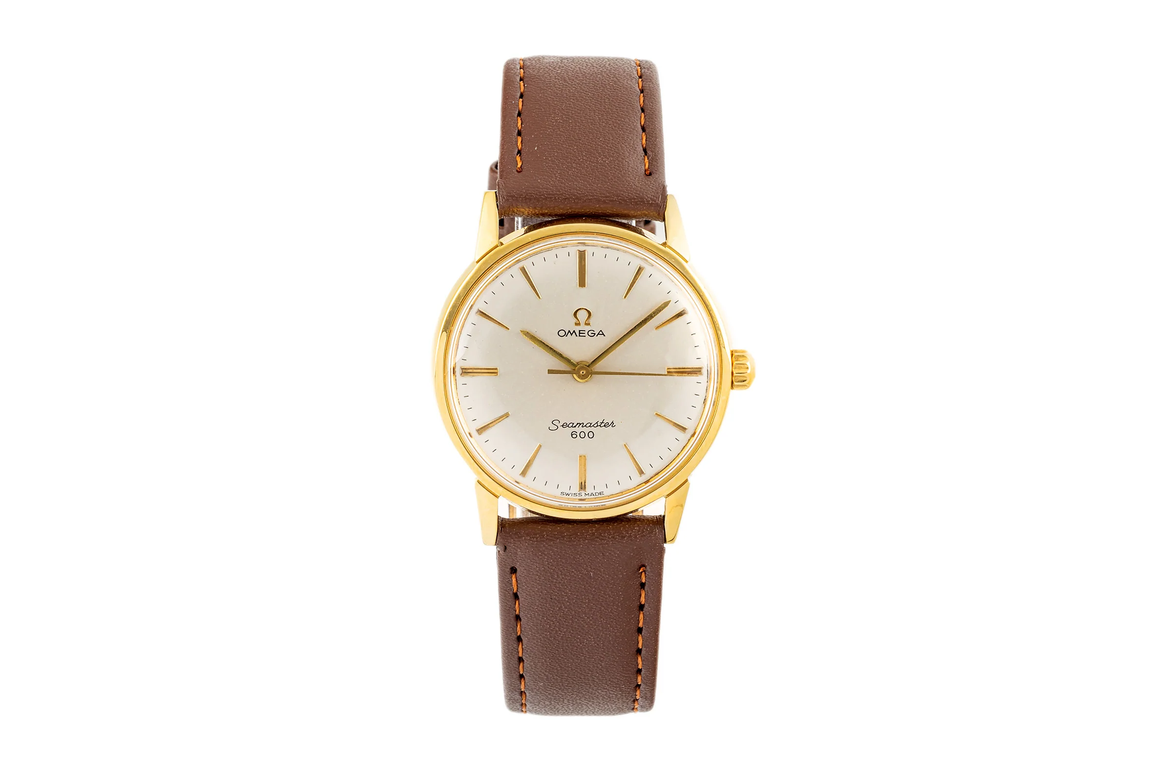 Omega Seamaster gilt-brass manual winding men's watch 135.012  [2304609] - Image 4