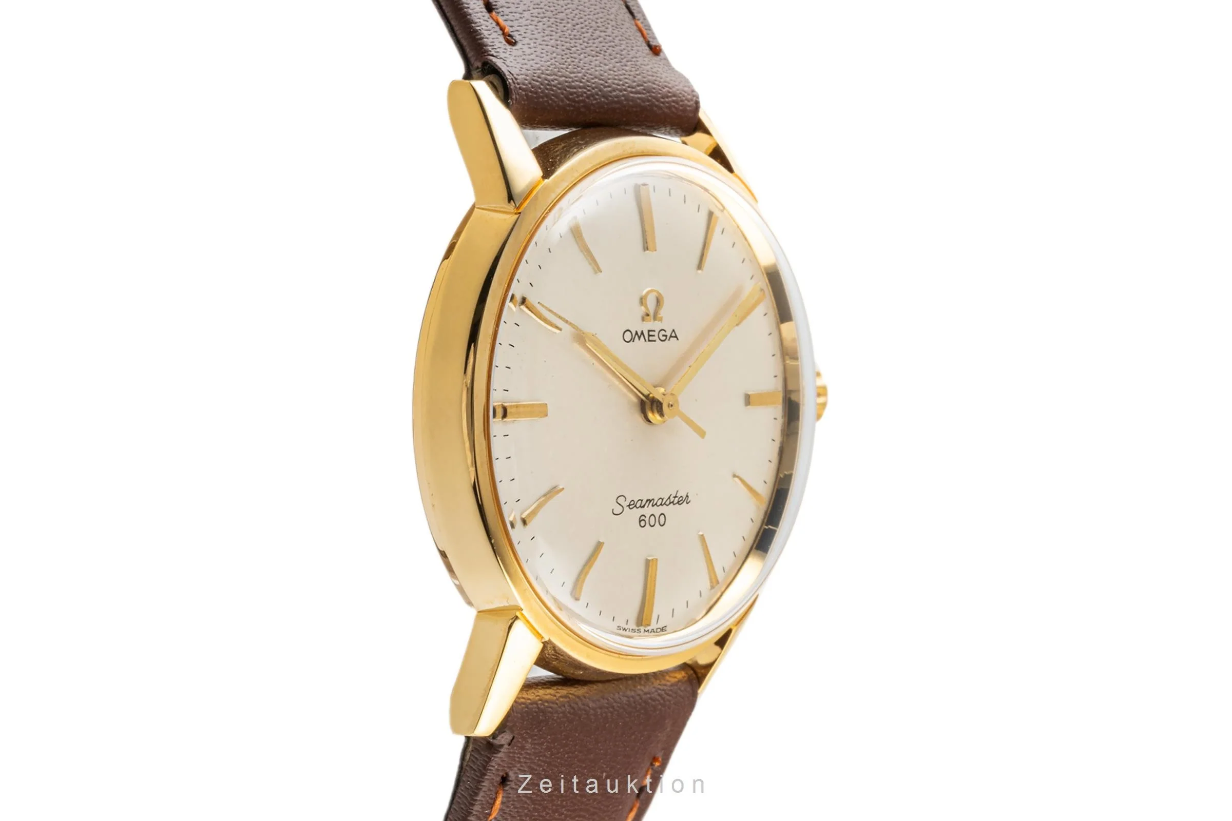 Omega Seamaster gilt-brass manual winding men's watch 135.012  [2304609] - Image 6