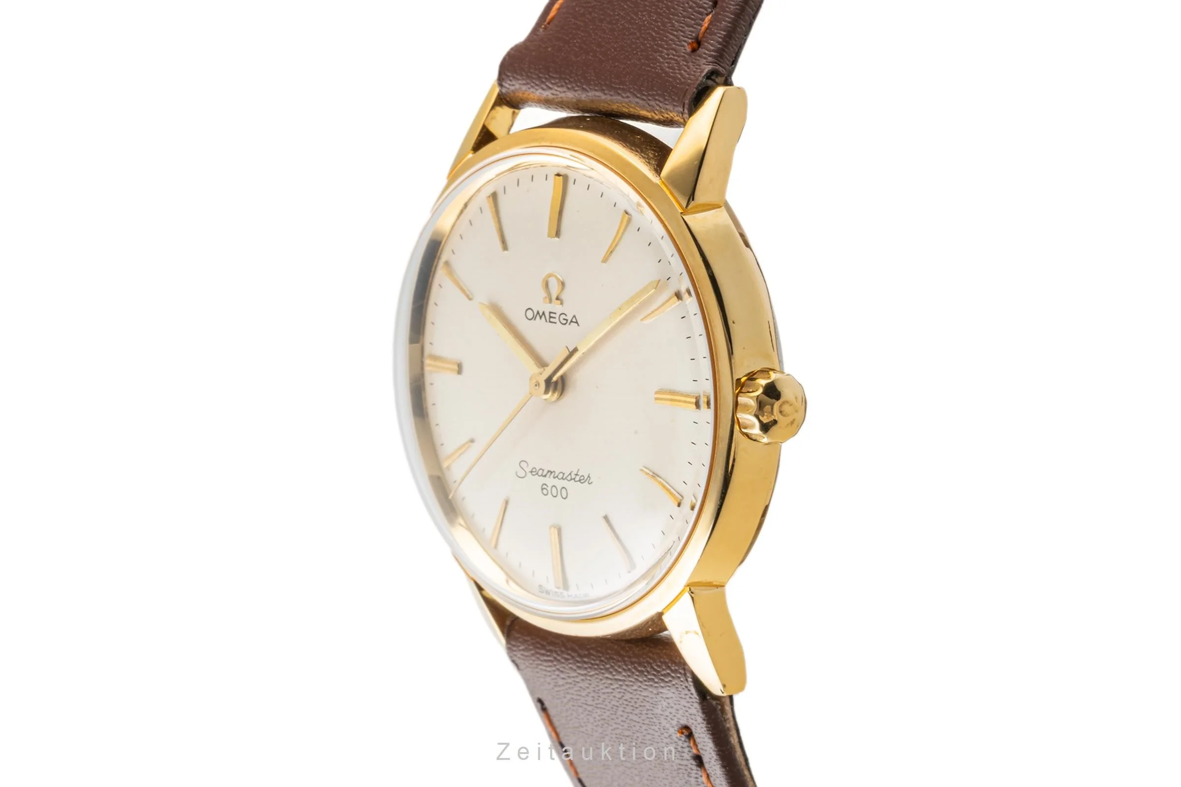 Omega Seamaster gilt-brass manual winding men's watch 135.012  [2304609] - Image 7