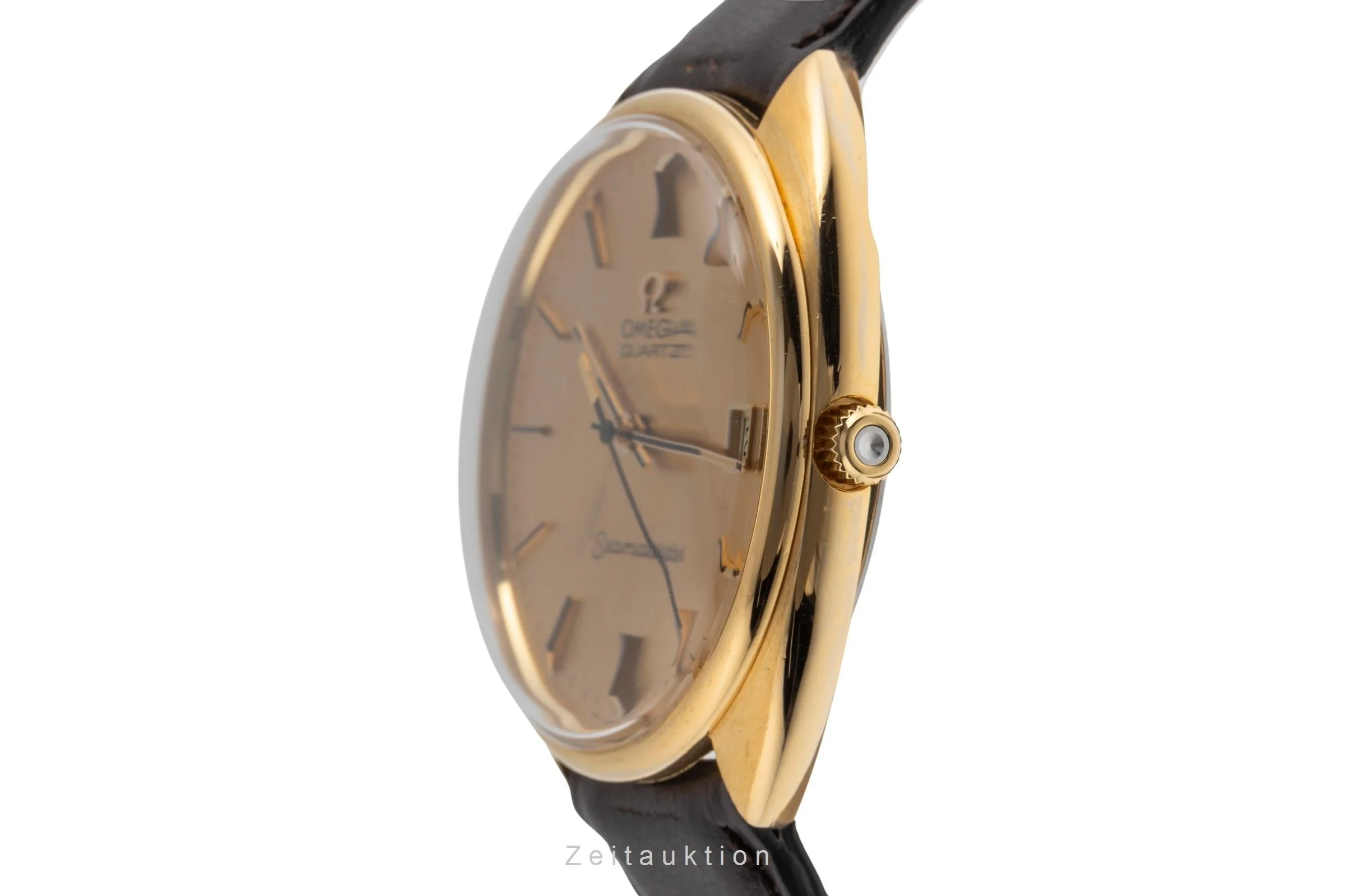 Omega Seamaster gold-plated quartz men's watch 196.0078  [2500186] - Image 7