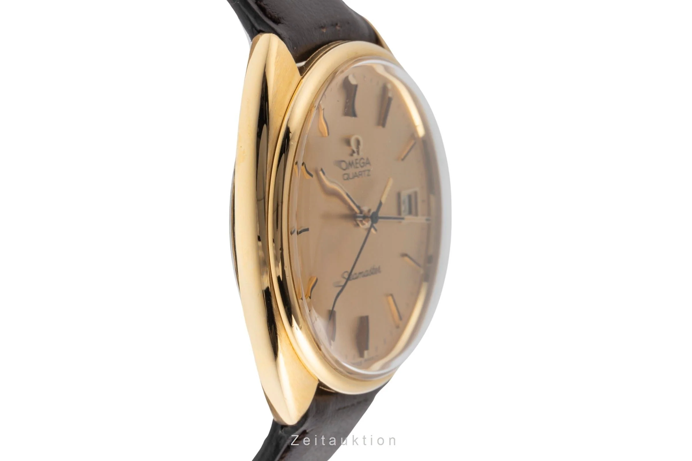 Omega Seamaster gold-plated quartz men's watch 196.0078  [2500186] - Image 8
