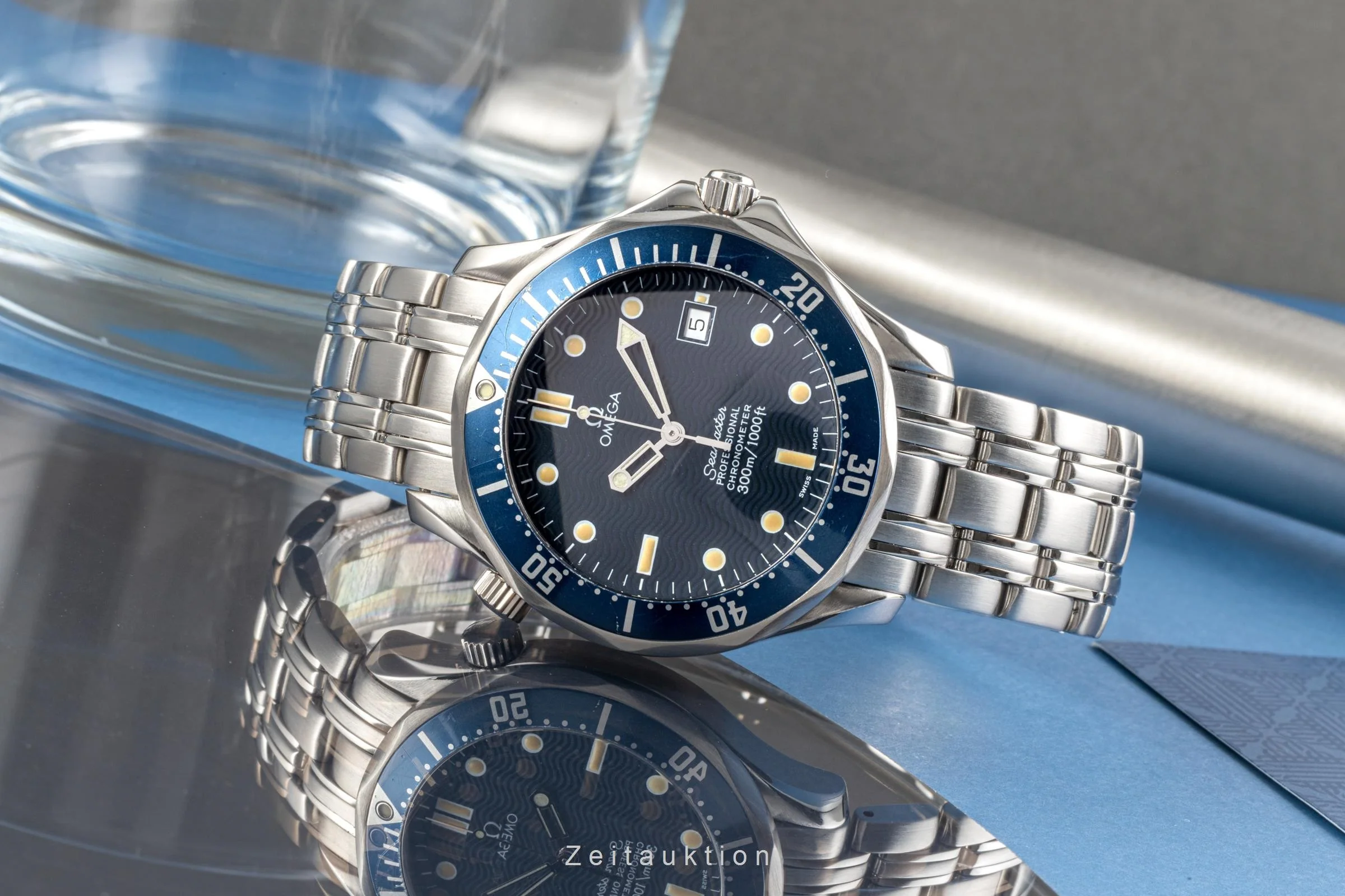 Omega Seamaster steel automatic men's watch 168.1503, 368.1503, 2531.80.00 LP: 6300EUR  [2301418] - Image 2