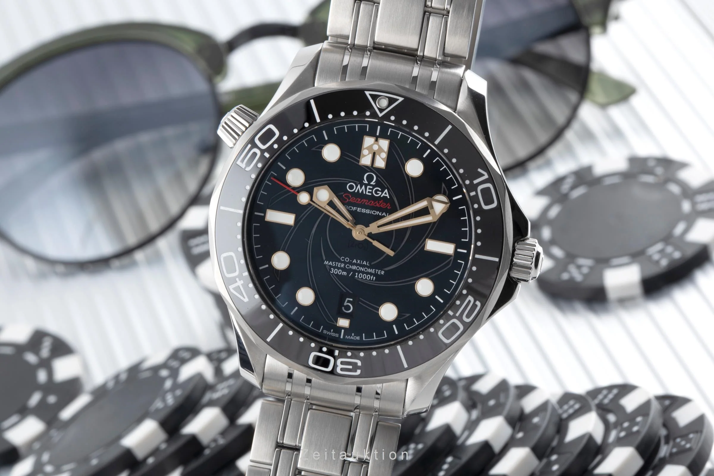 Omega Seamaster steel automatic men's watch 210.22.42.20.01.004 Limited  [2504937] - Image 2
