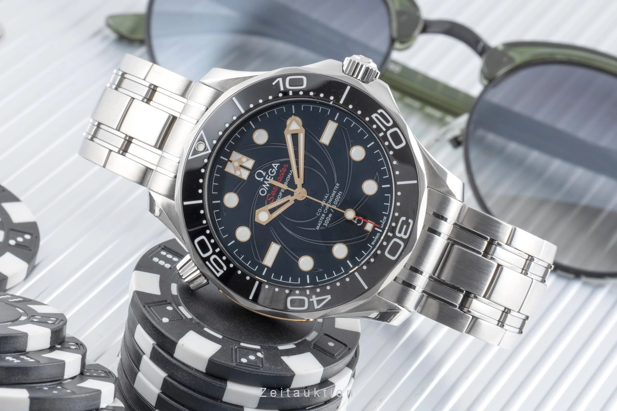 Omega Seamaster steel automatic men's watch 210.22.42.20.01.004 Limited  [2504937] - Image 3