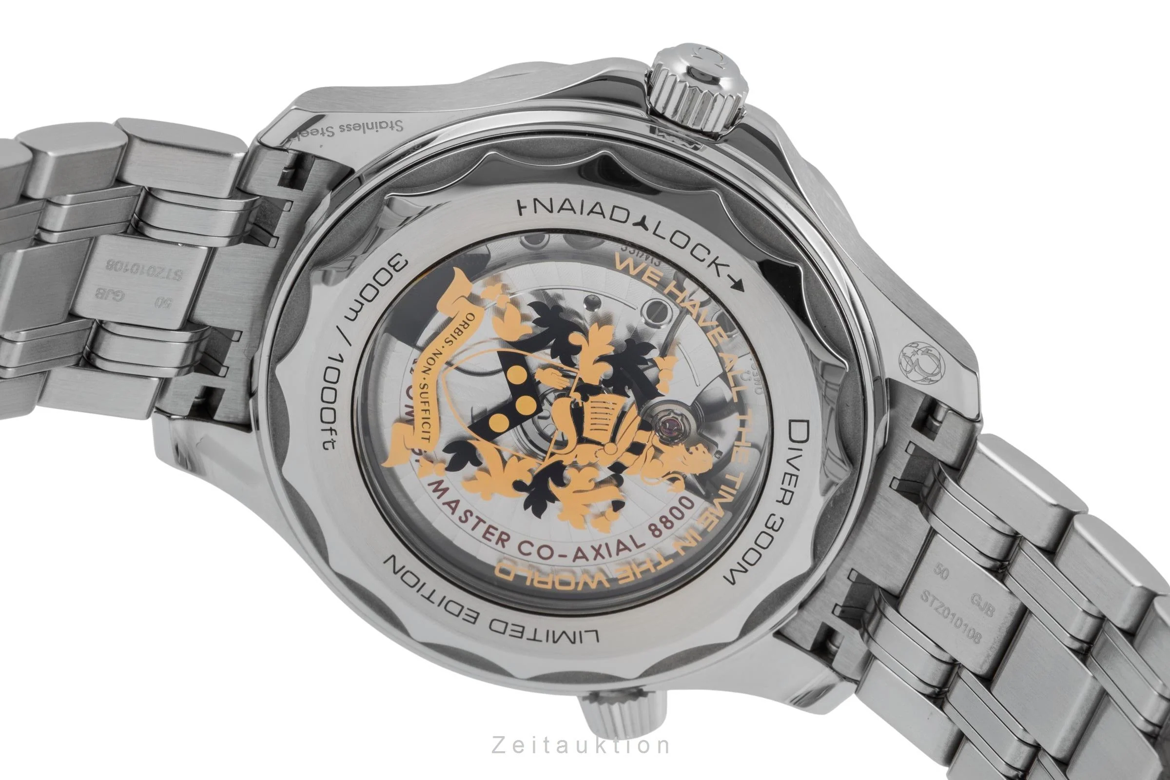 Omega Seamaster steel automatic men's watch 210.22.42.20.01.004 Limited  [2506467] - Image 12