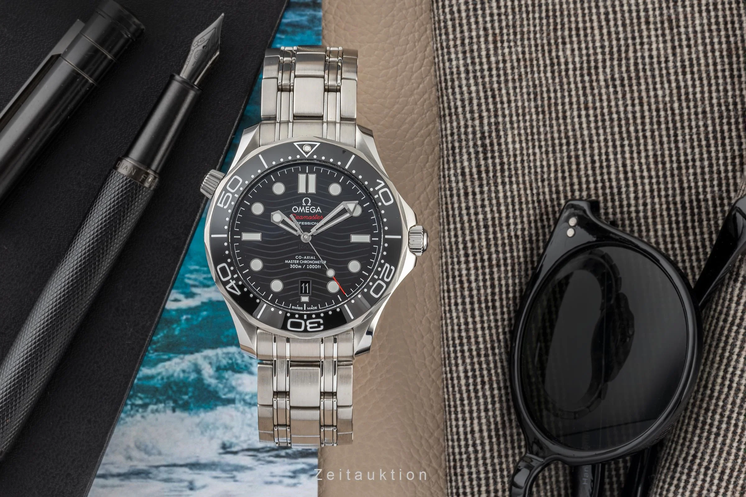 Omega Seamaster steel automatic men's watch 210.30.42.20.01.001 LP: 6500EUR  [2304755] - Image 3