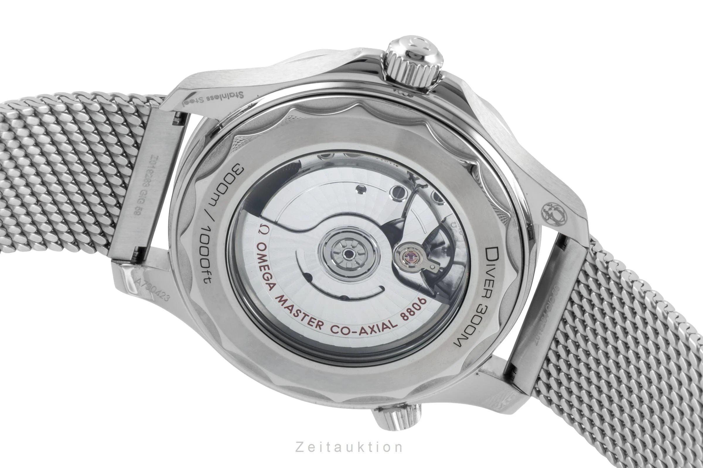 Omega Seamaster steel automatic men's watch 210.30.42.20.01.010 LP: 7100EUR  [2505793] - Image 12