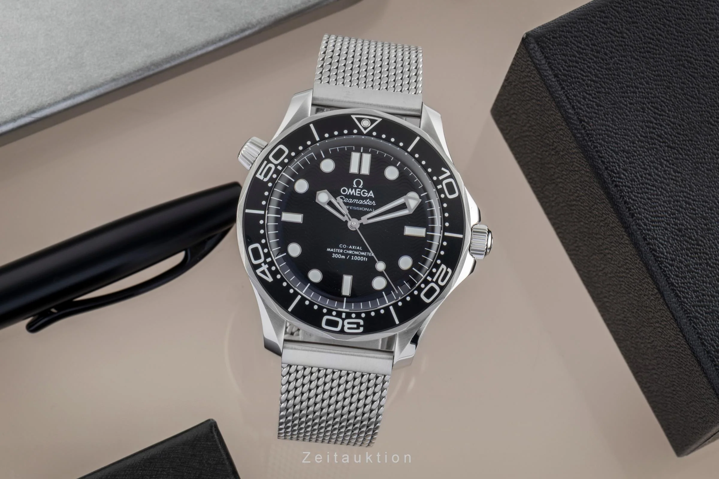 Omega Seamaster steel automatic men's watch 210.30.42.20.01.010 LP: 7100EUR  [2505793] - Image 4
