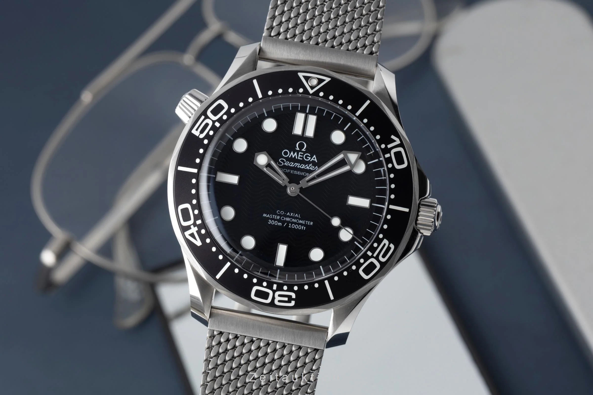 Omega Seamaster steel automatic men's watch 210.30.42.20.01.010 LP: 7100EUR  [2600590] - Image 2