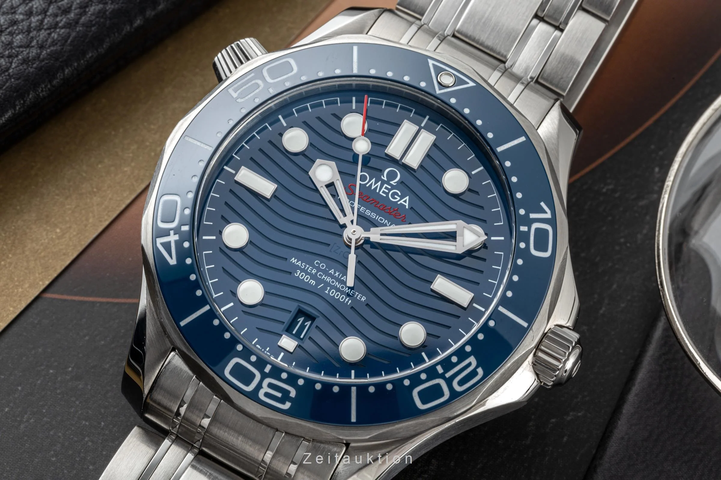 Omega Seamaster steel automatic men's watch 210.30.42.20.03.001 LP: 6500EUR  [2303392] - Image 3