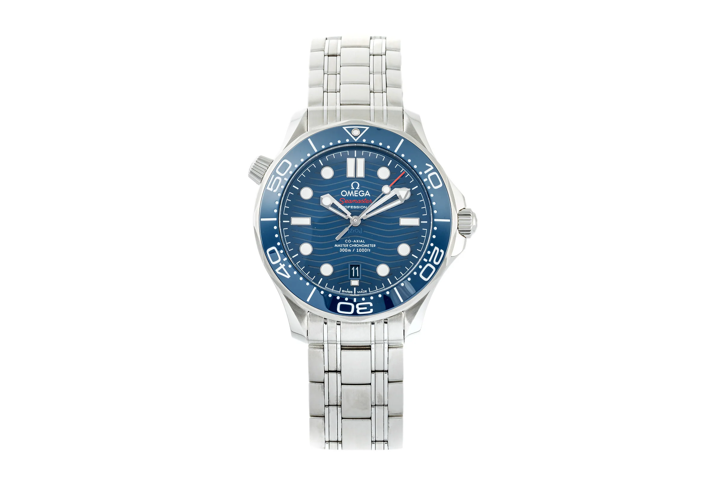 Omega Seamaster steel automatic men's watch 210.30.42.20.03.001 LP: 6500EUR  [2303392] - Image 4