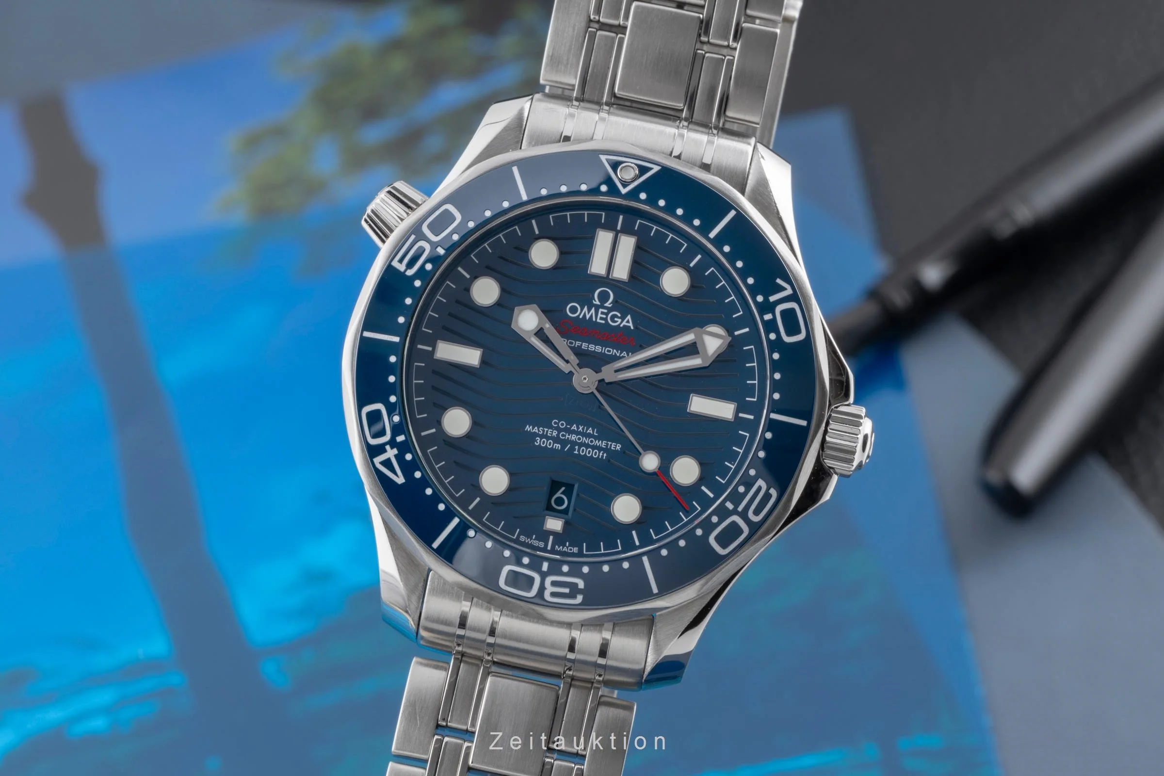 Omega Seamaster steel automatic men's watch 210.30.42.20.03.001 LP: 6500EUR  [2504155] - Image 2