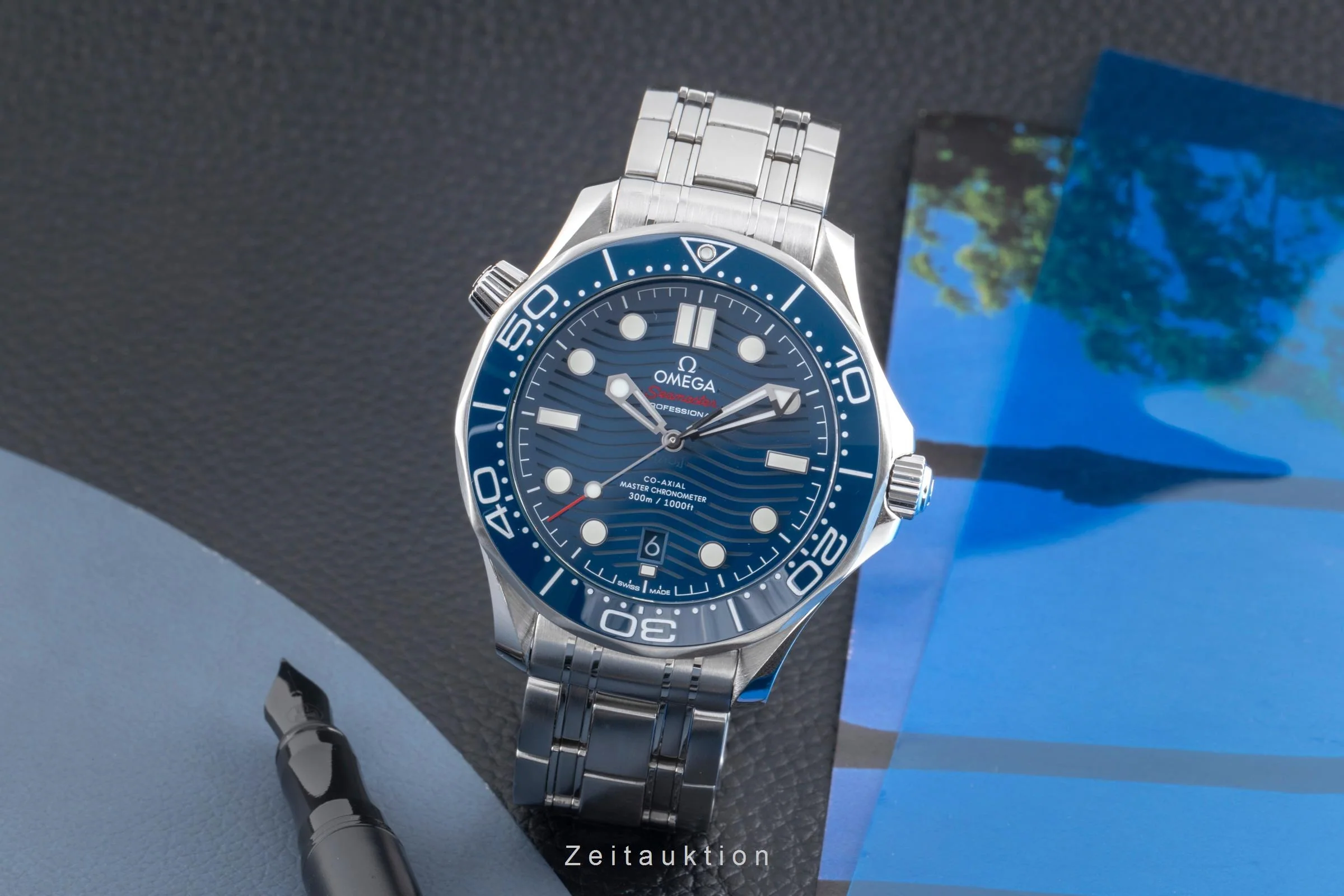 Omega Seamaster steel automatic men's watch 210.30.42.20.03.001 LP: 6500EUR  [2504155] - Image 4