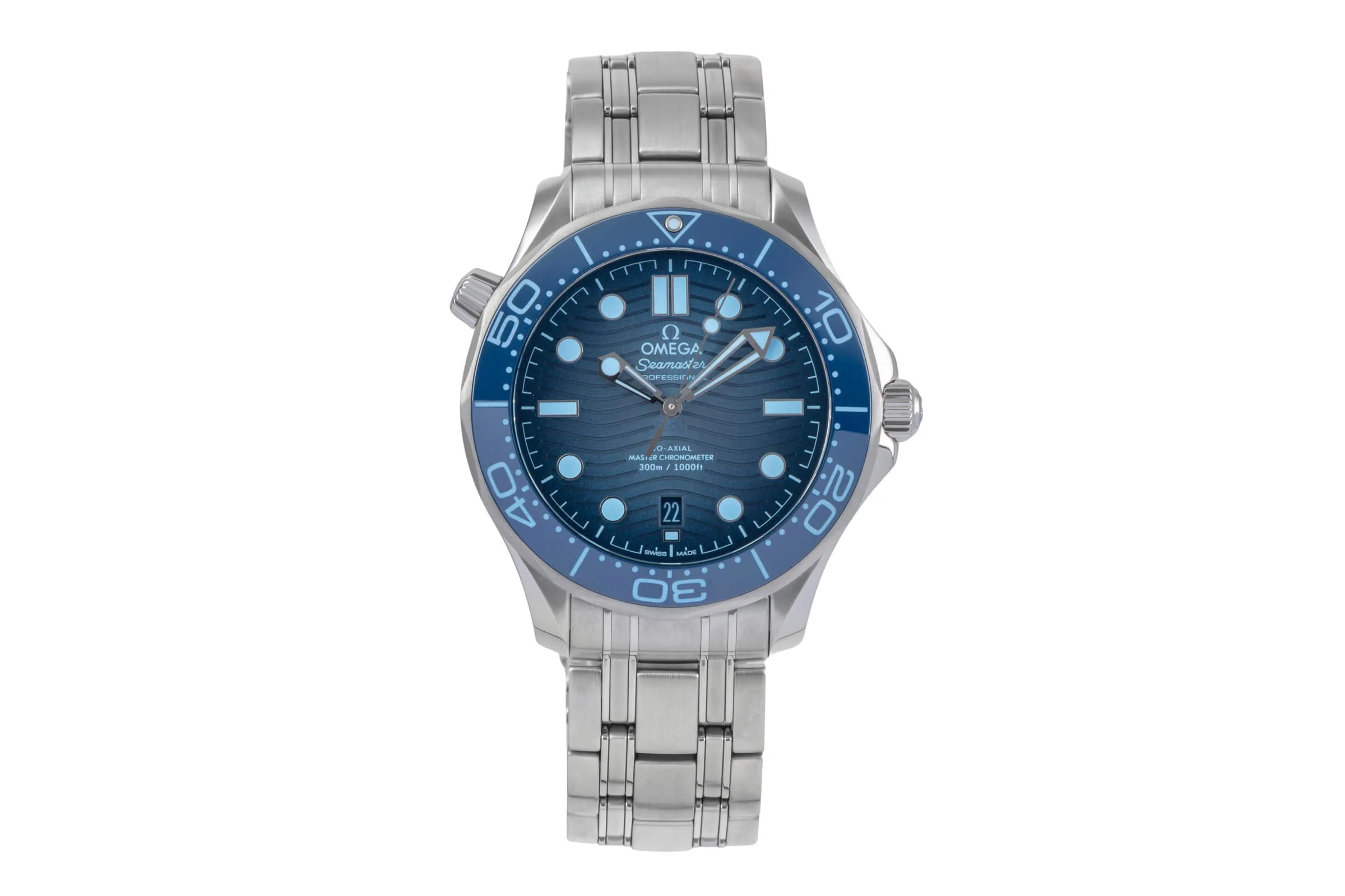 Omega Seamaster steel automatic men's watch 210.30.42.20.03.003 LP: 6800EUR  [2501728] - Image 5