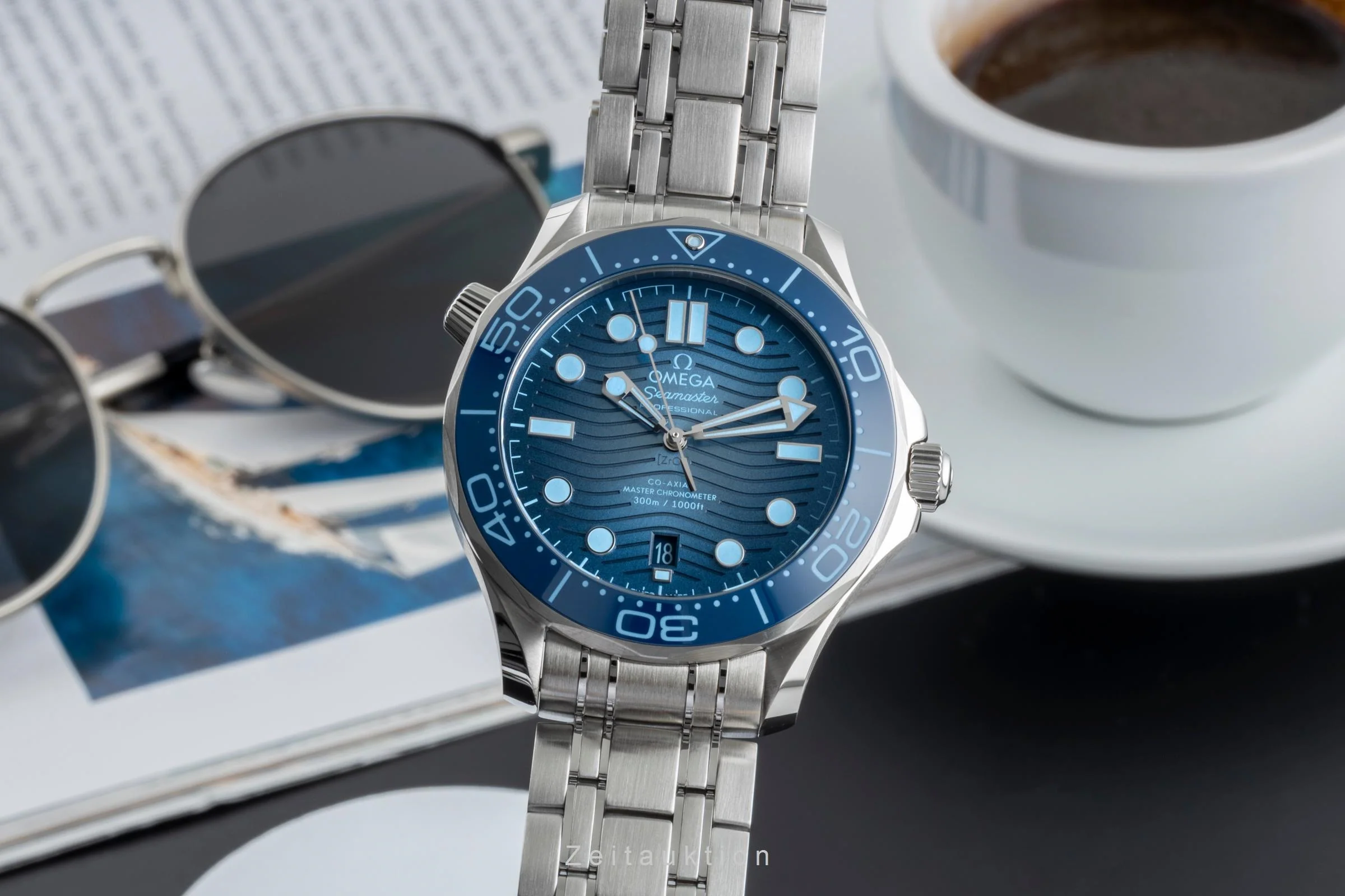 Omega Seamaster steel automatic men's watch 210.30.42.20.03.003 LP: 6800EUR  [2506390] - Image 2