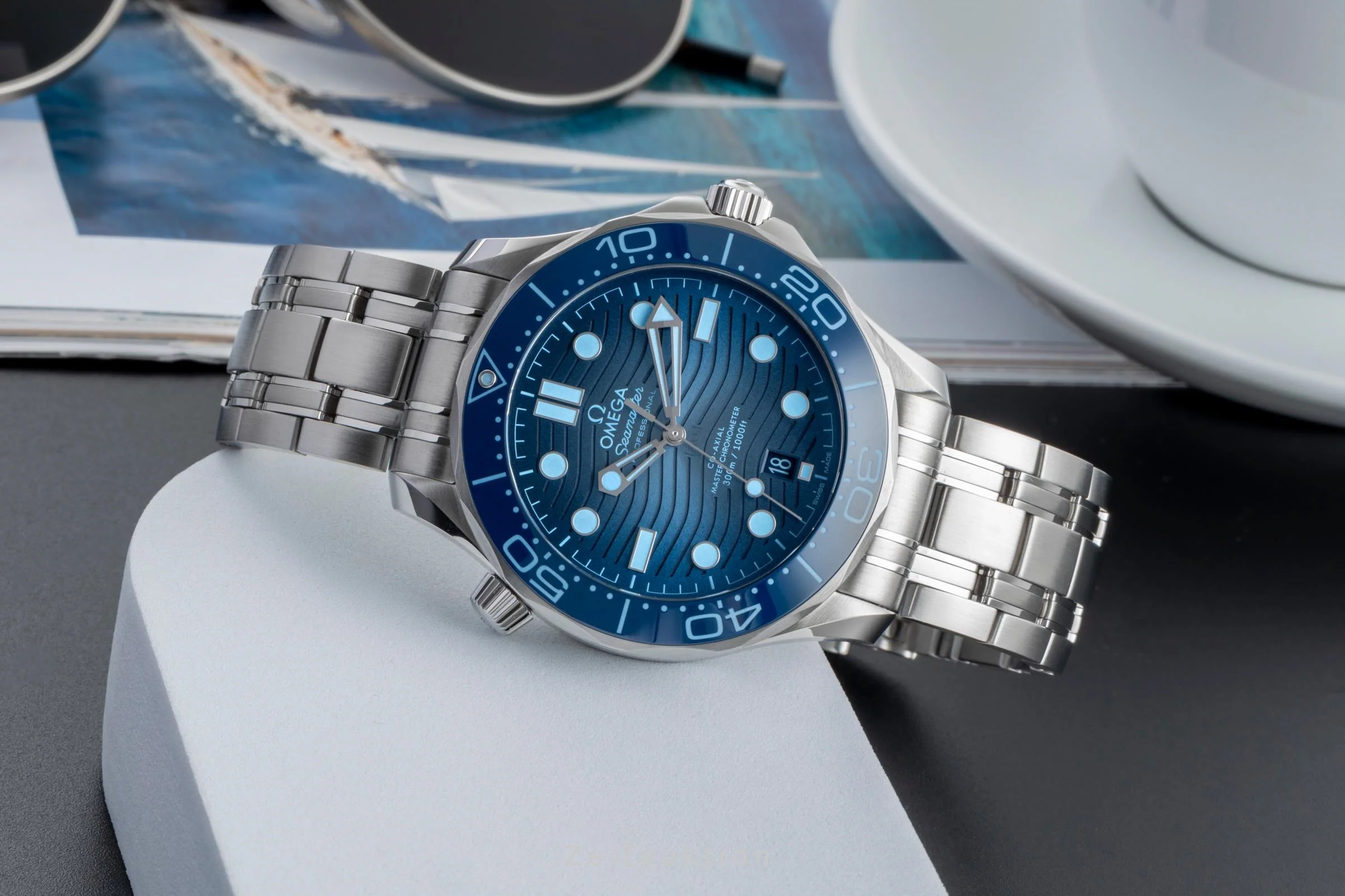 Omega Seamaster steel automatic men's watch 210.30.42.20.03.003 LP: 6800EUR  [2506390] - Image 3