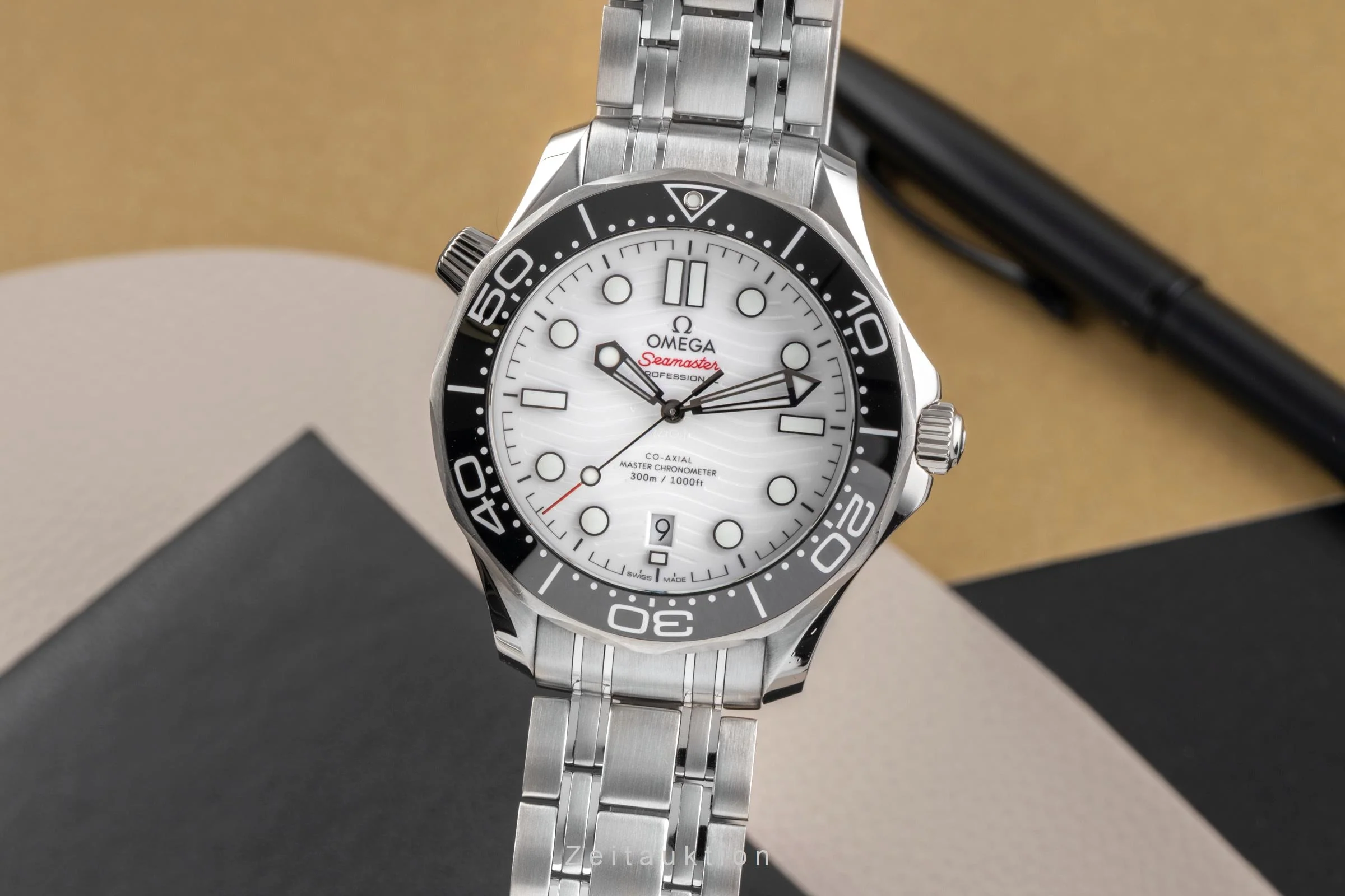 Omega Seamaster steel automatic men's watch 210.30.42.20.04.001 LP: 6500EUR  [2502738] - Image 2