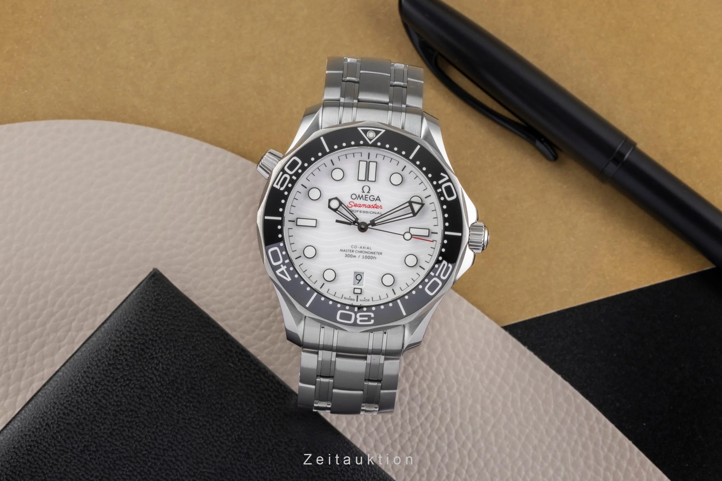 Omega Seamaster steel automatic men's watch 210.30.42.20.04.001 LP: 6500EUR  [2502738] - Image 4