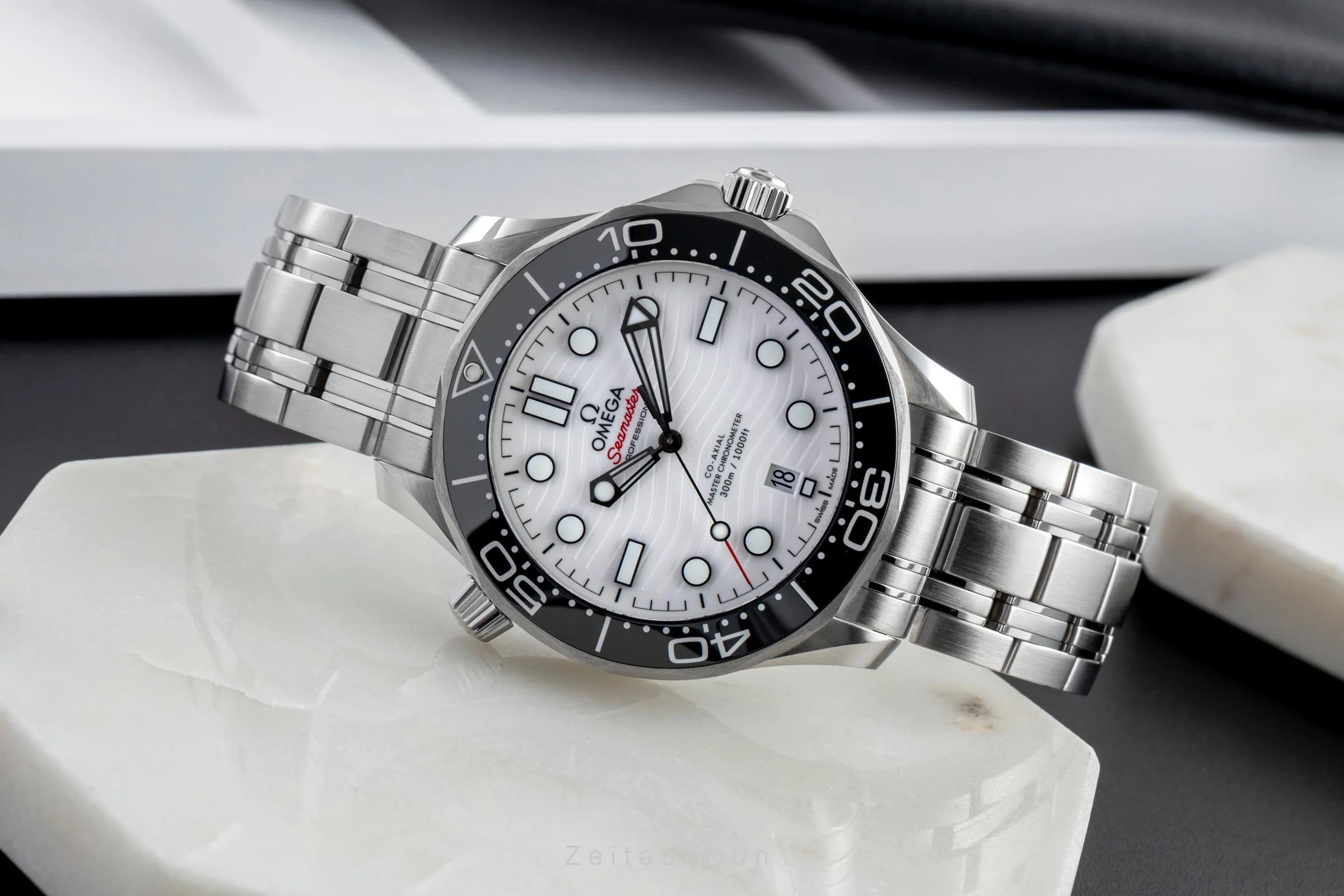 Omega Seamaster steel automatic men's watch 210.30.42.20.04.001 LP: 6500EUR  [2503119] - Image 3