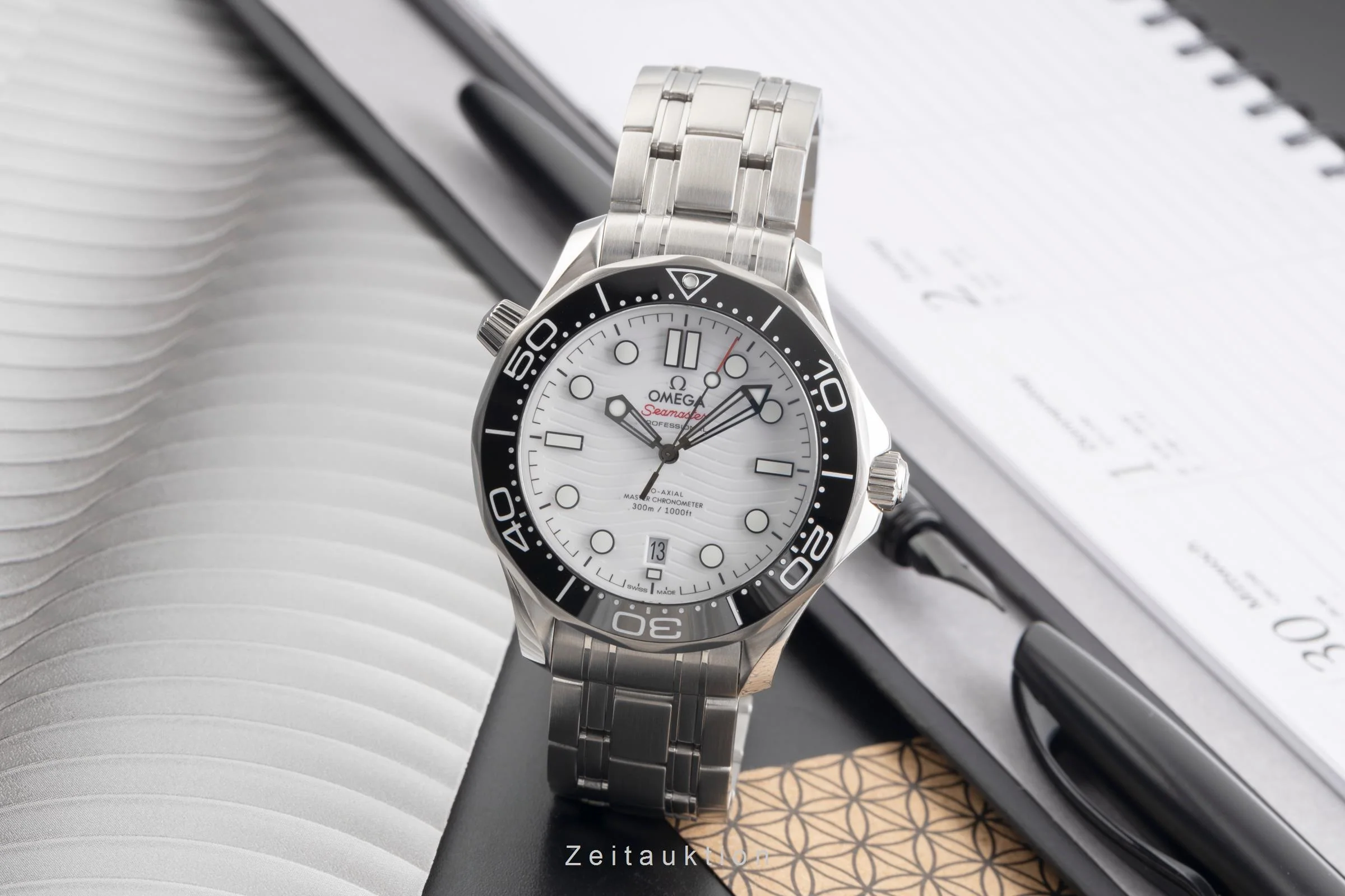 Omega Seamaster steel automatic men's watch 210.30.42.20.04.001 LP: 6500EUR  [2503240] - Image 4