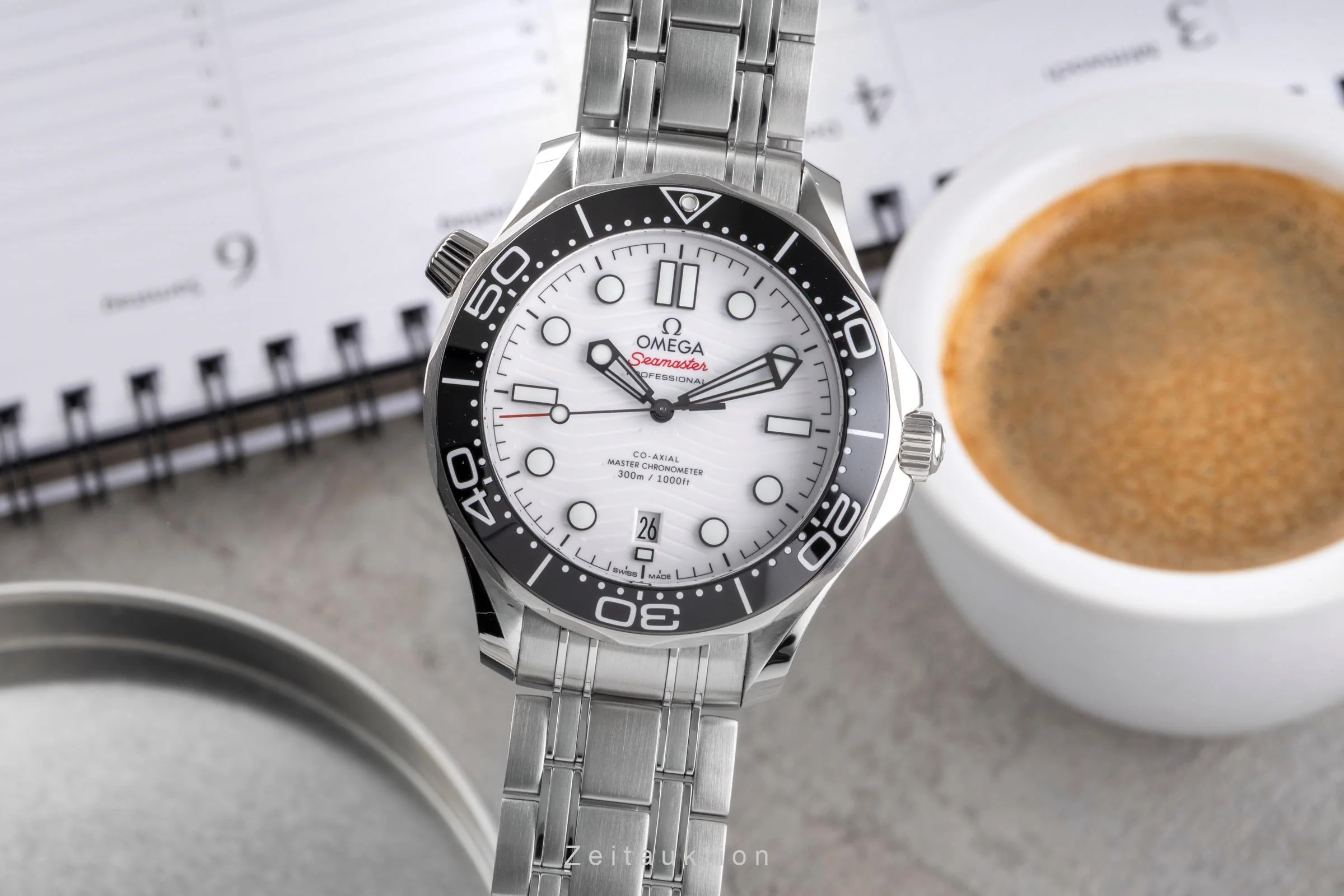 Omega Seamaster steel automatic men's watch 210.30.42.20.04.001 LP: 6500EUR  [2505117] - Image 2