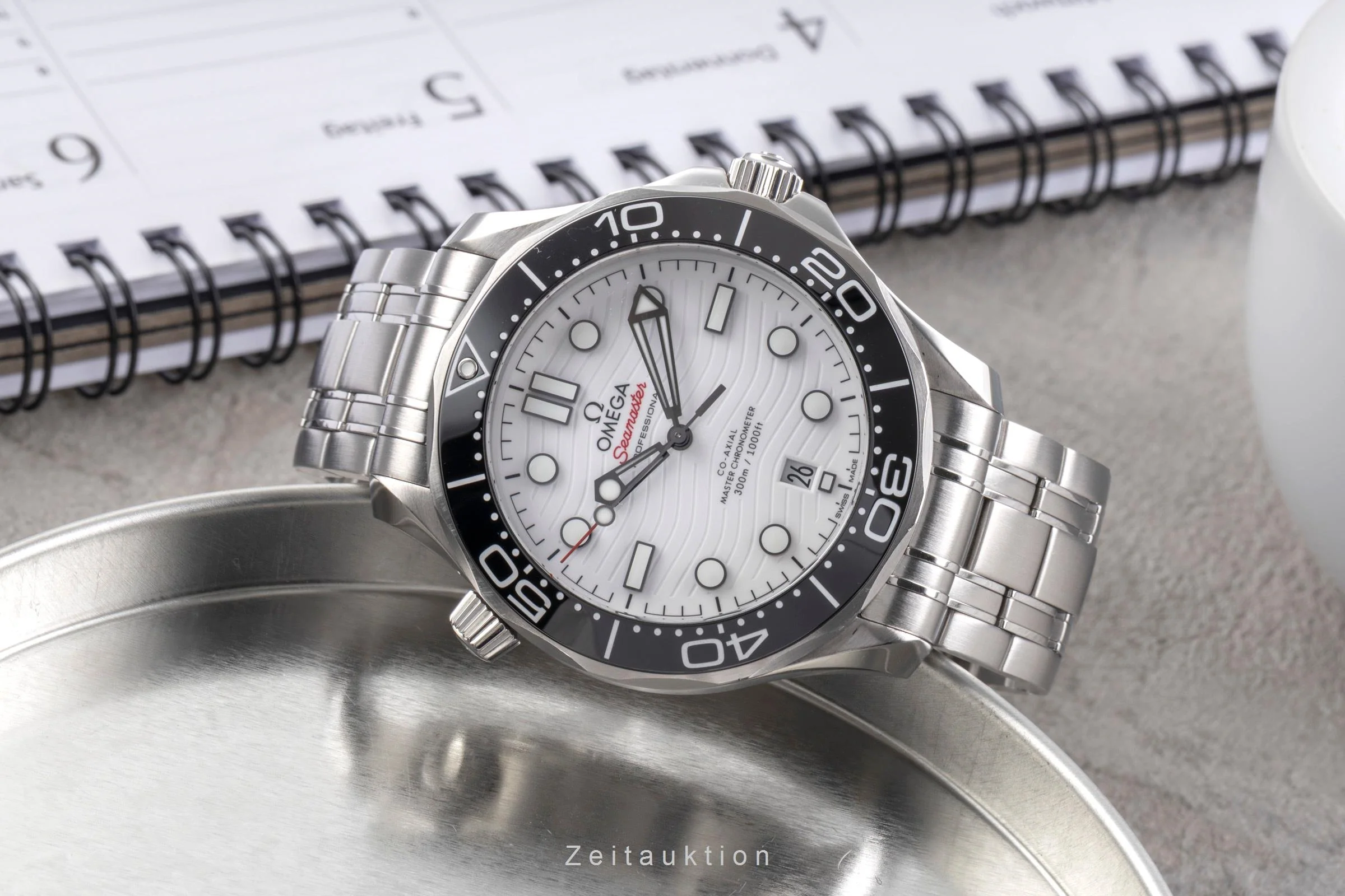 Omega Seamaster steel automatic men's watch 210.30.42.20.04.001 LP: 6500EUR  [2505117] - Image 3