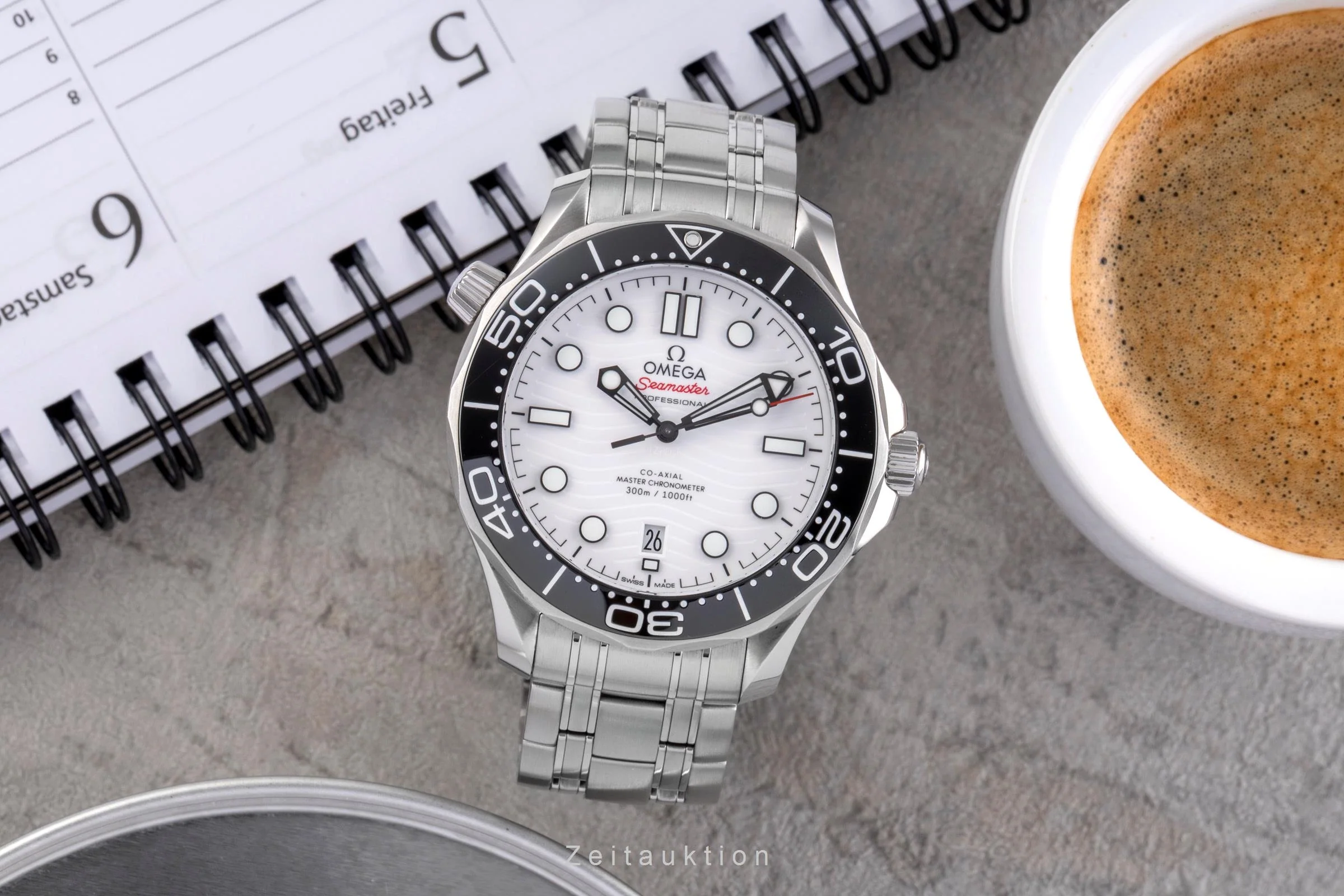 Omega Seamaster steel automatic men's watch 210.30.42.20.04.001 LP: 6500EUR  [2505117] - Image 4