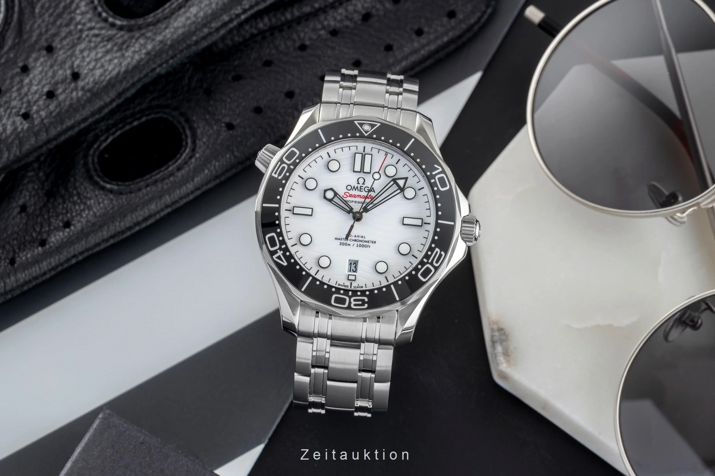 Omega Seamaster steel automatic men's watch 210.30.42.20.04.001 LP: 6500EUR  [2505121] - Image 4
