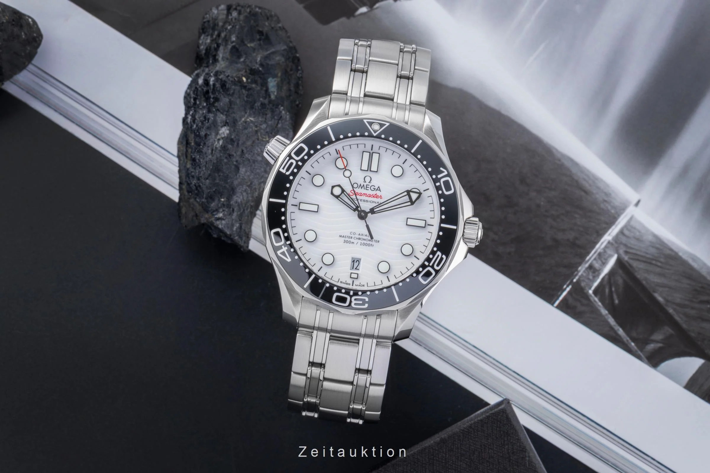 Omega Seamaster steel automatic men's watch 210.30.42.20.04.001 LP: 6500EUR  [2506267] - Image 4