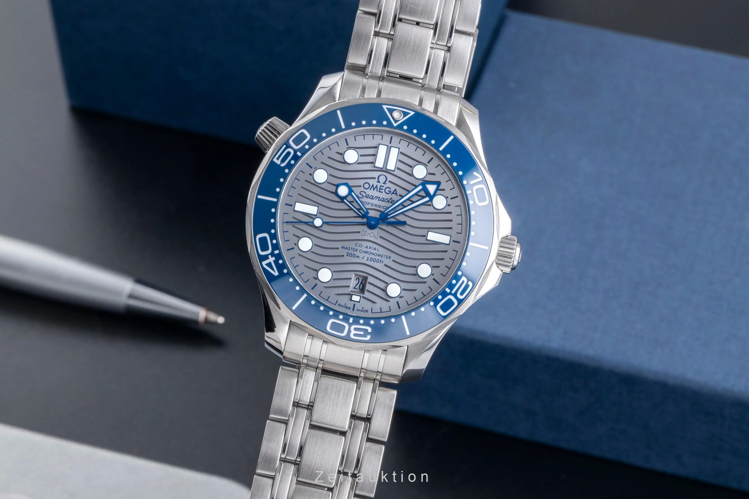 Omega Seamaster steel automatic men's watch 210.30.42.20.06.001 LP: 6500EUR  [2506271] - Image 2