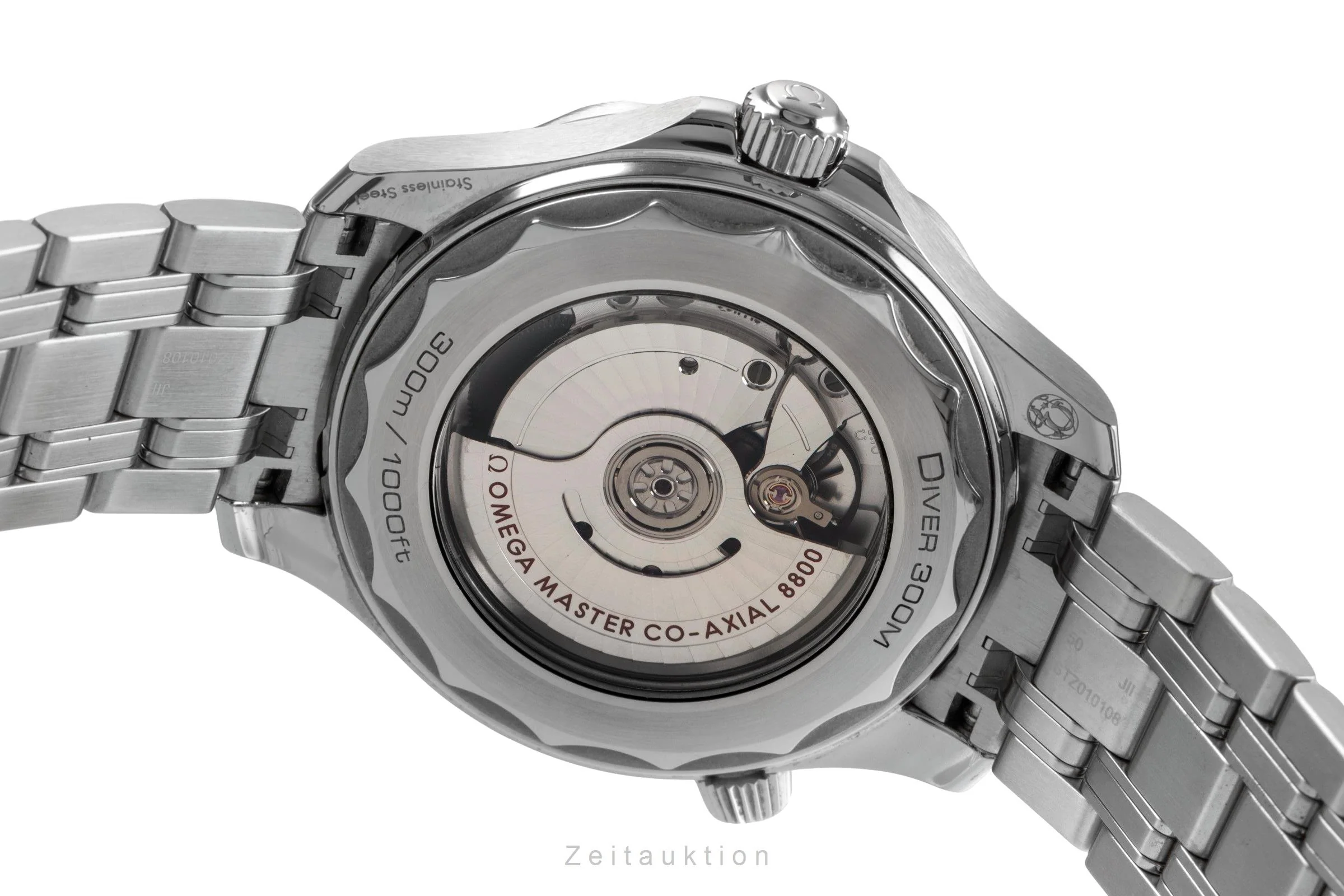 Omega Seamaster steel automatic men's watch 210.30.42.20.10.001 LP: 6500EUR  [2503212] - Image 12