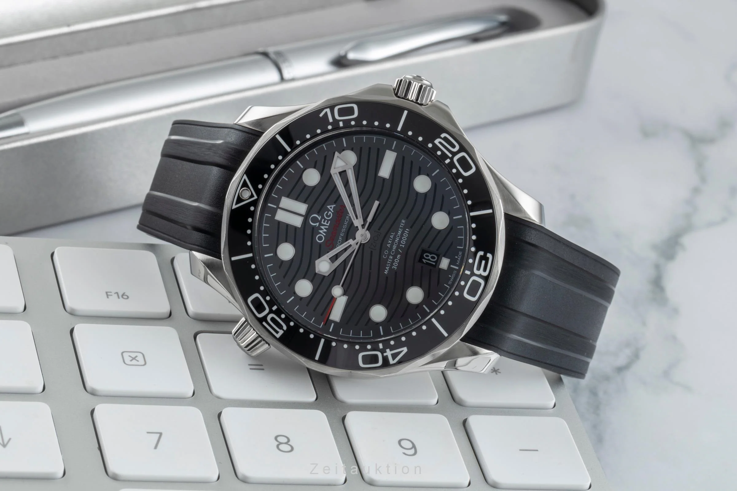 Omega Seamaster steel automatic men's watch 210.32.42.20.01.001 LP: 6100EUR  [2505554] - Image 3